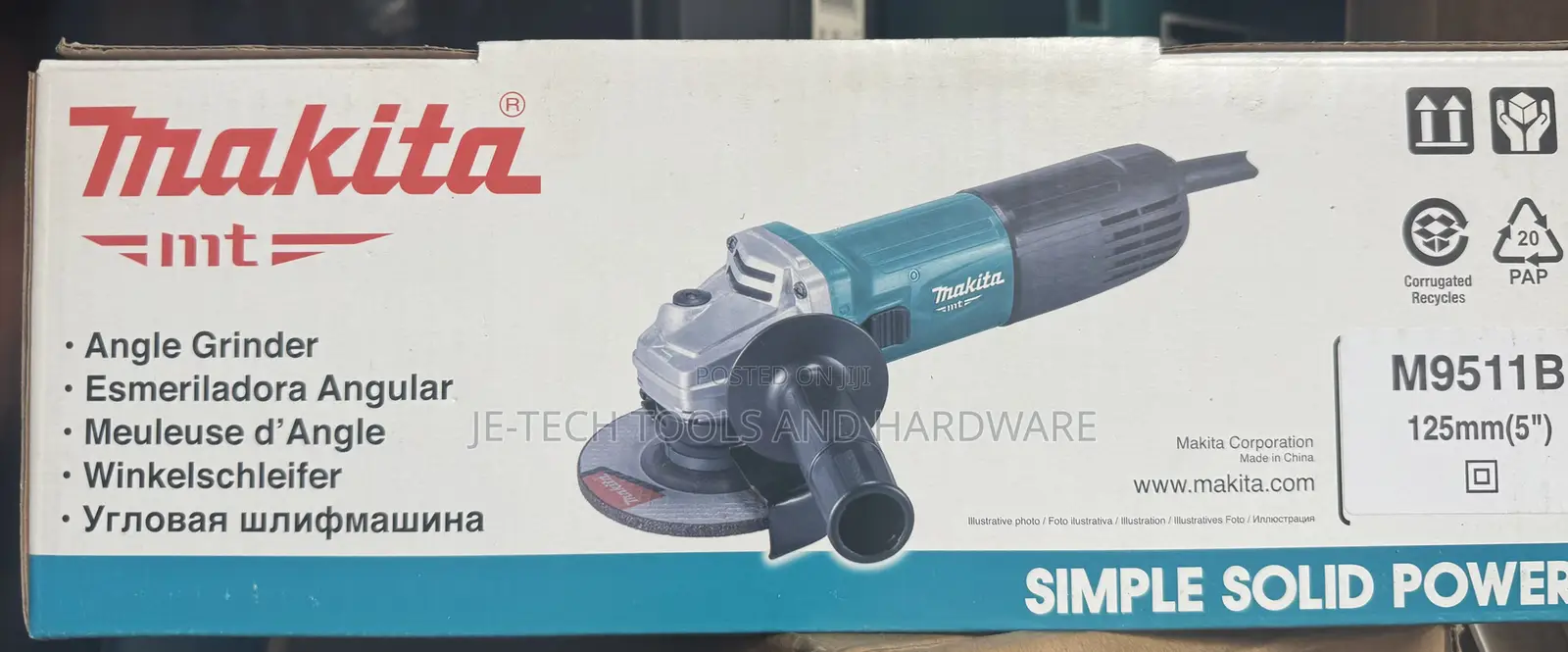 Makita Grinding And Polishing Machine 5”