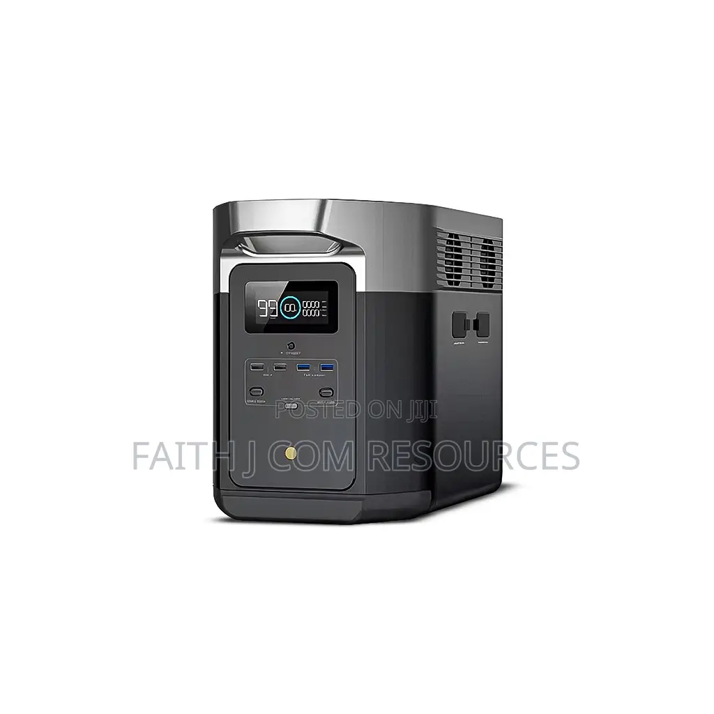 Ecoflow Delta 2 Portable 1800w Power Station + 1 Solar Panel