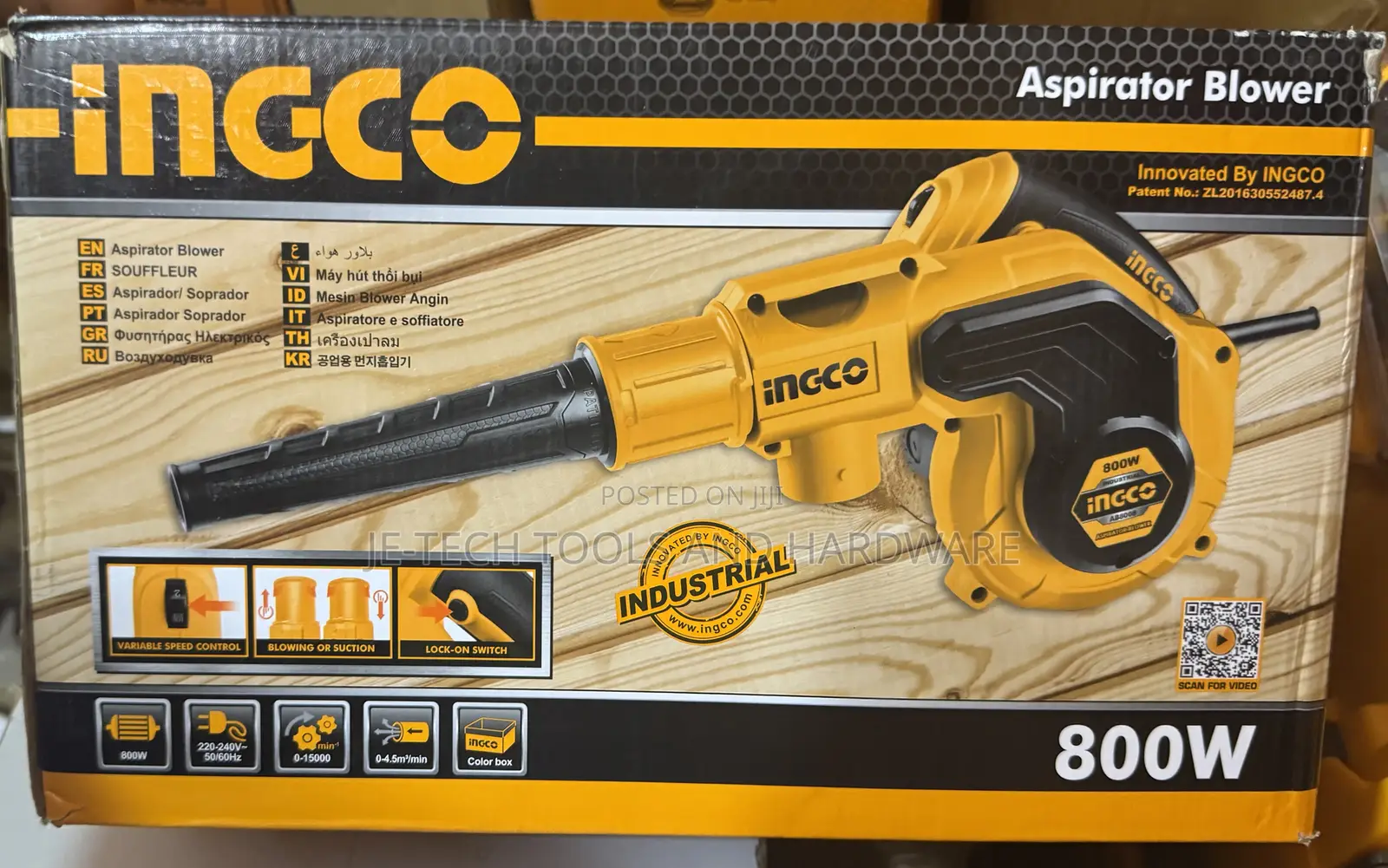 Ingco 800w Aspirator Blower