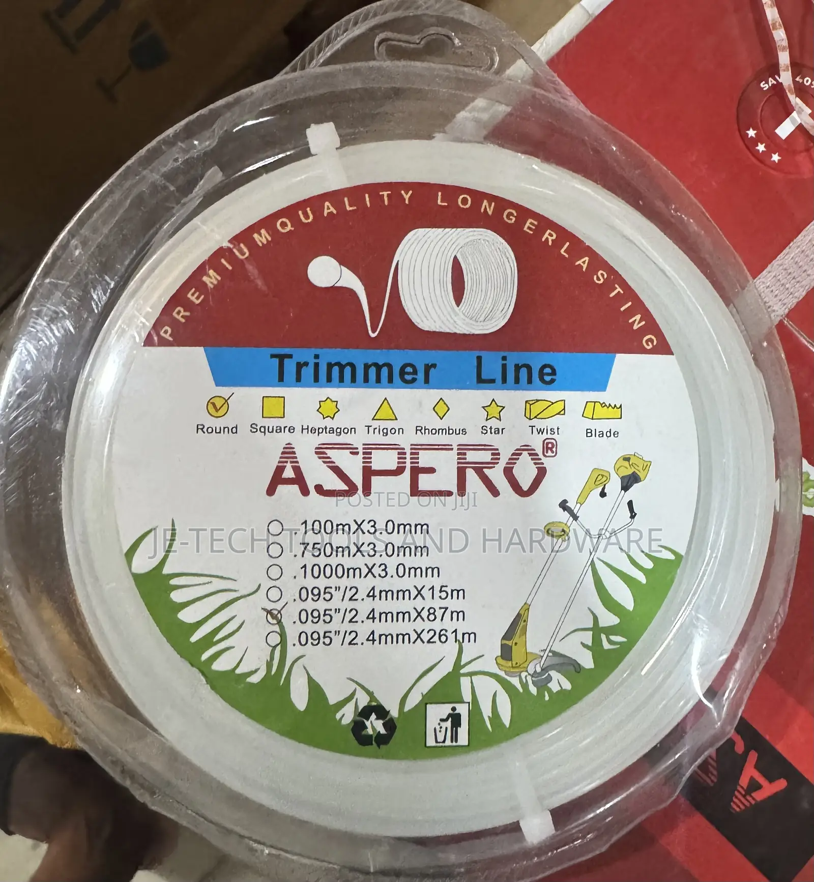 Aspero Trimmer Line 87m