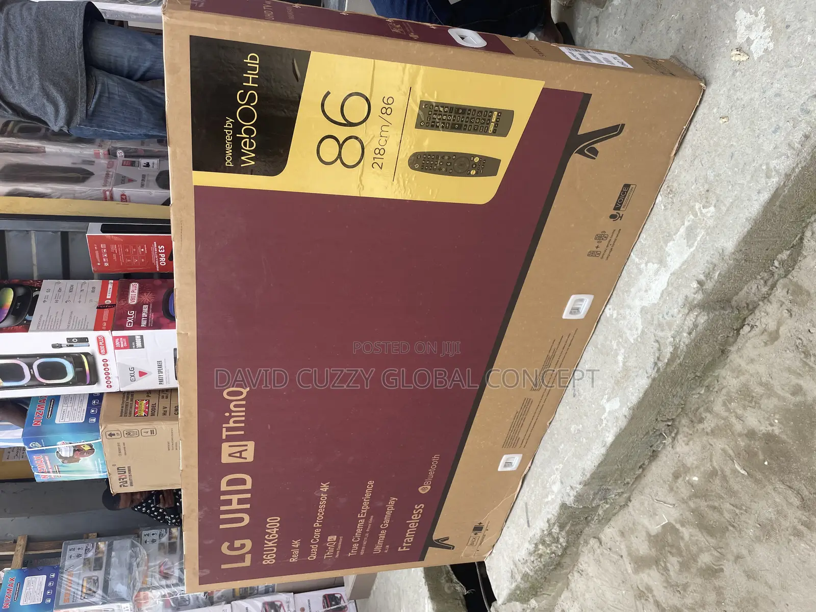 Lg 86 Inches Smart Frameless Tv Webos