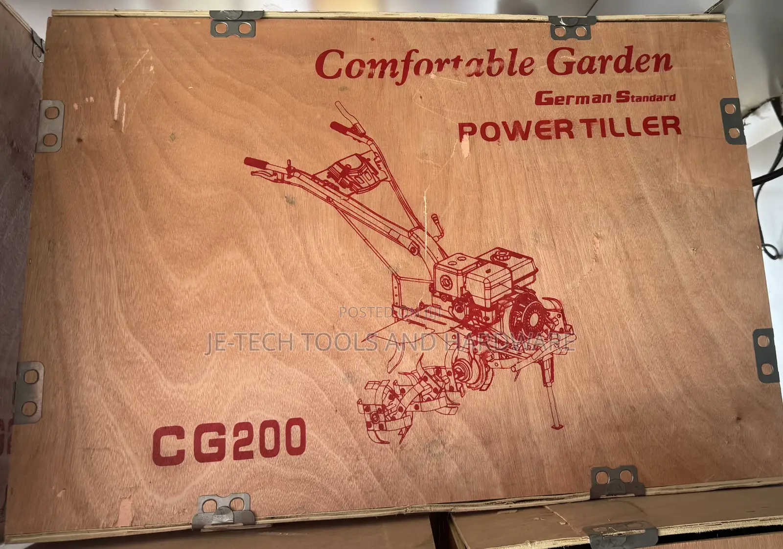 Comfortable Garden German Standard Power Tiller Cg200 7hp