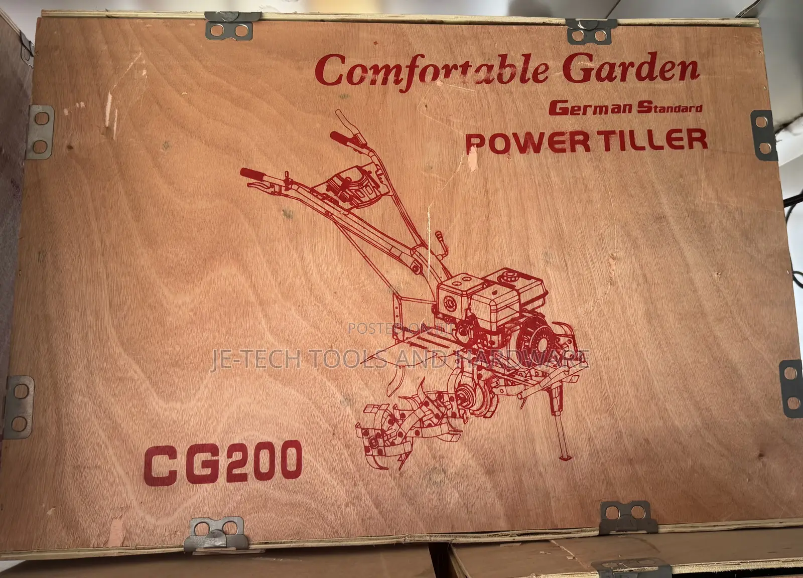 Comfortable Garden German Standard Power Tiller Cg200 7hp
