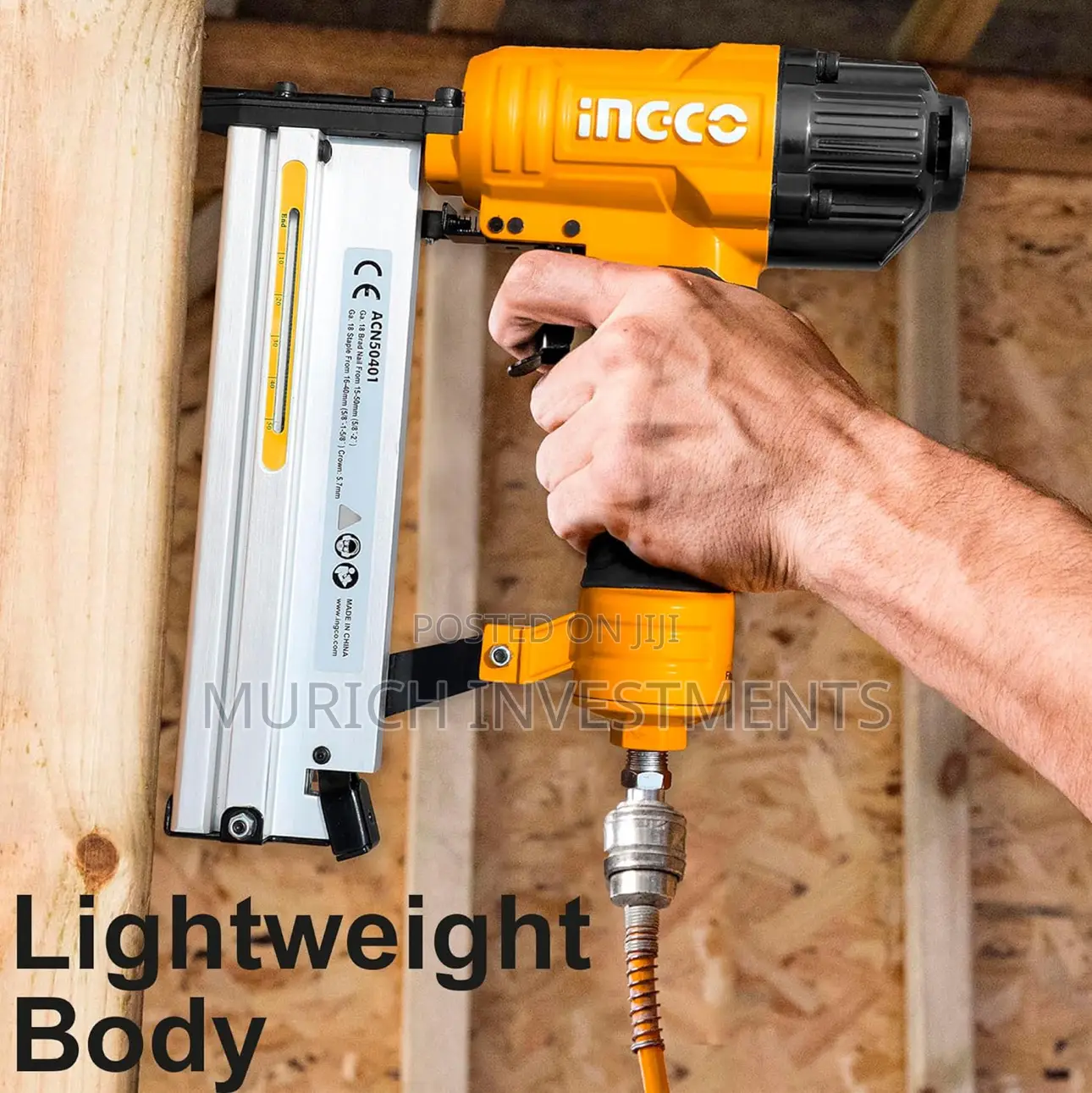 Ingco Air Nailer And Stapler 2 In 1 Acn50401
