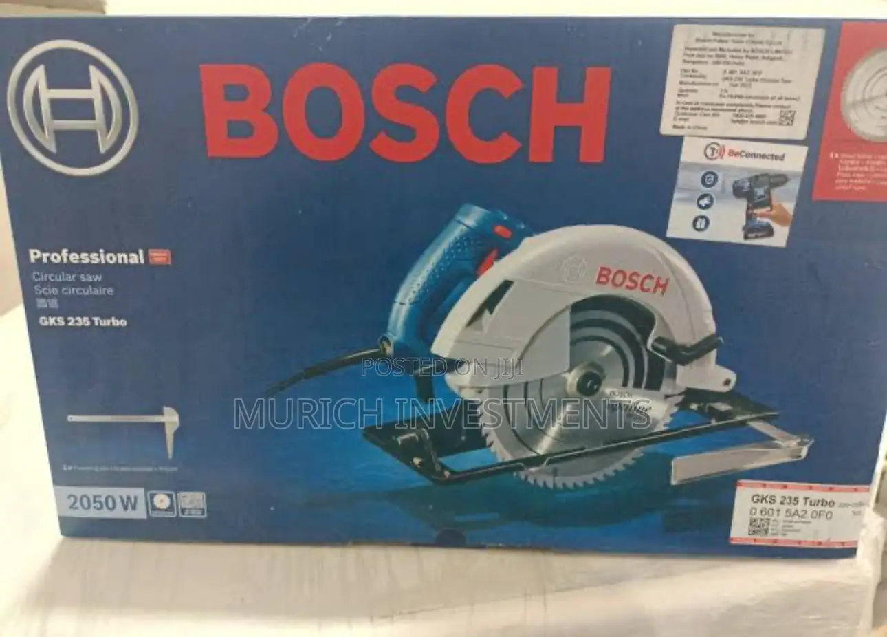 Bosch GKS 235 Turbo Circular Saw 9” – 2050w