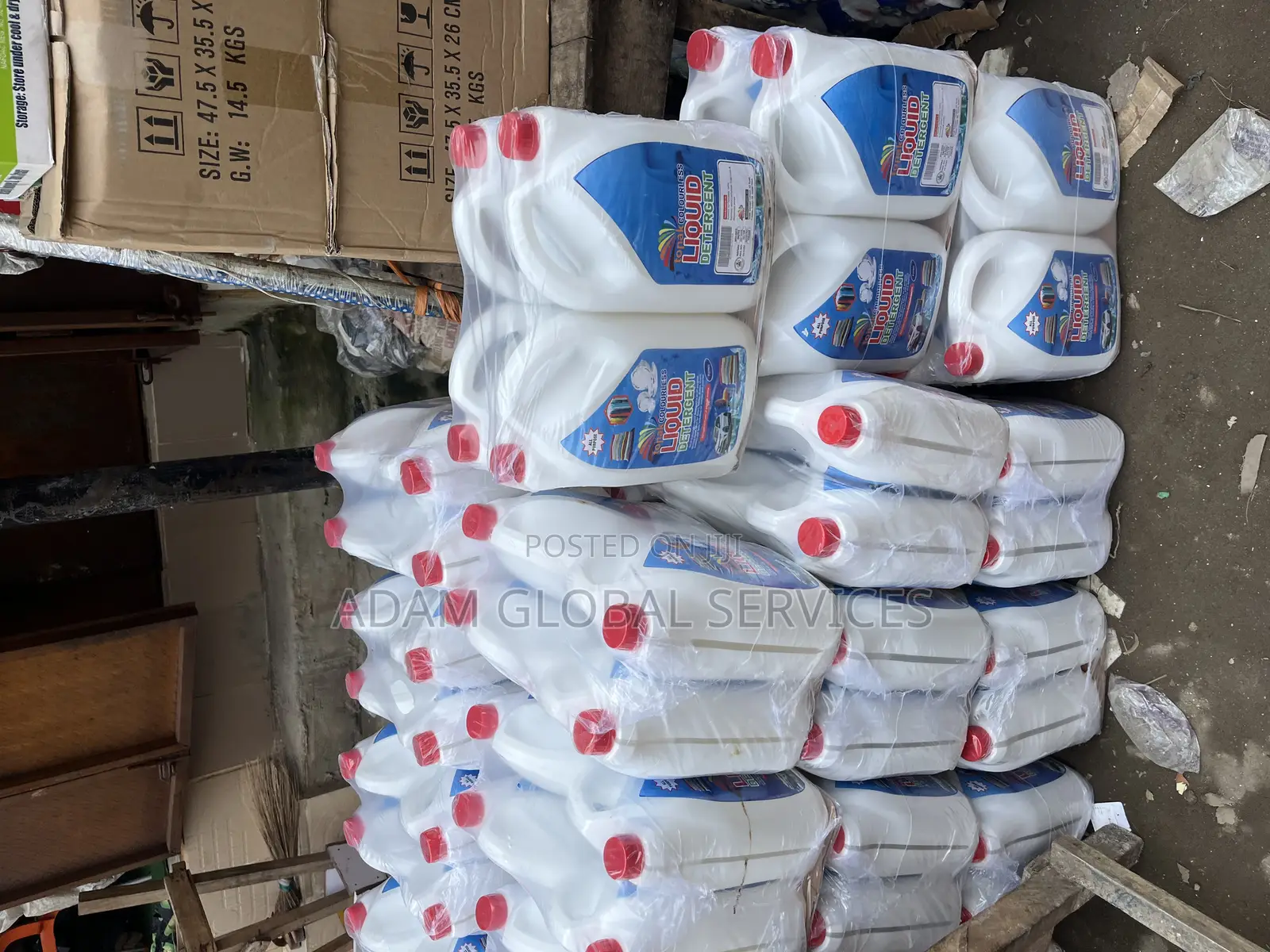 4pcs Liquid Detergent