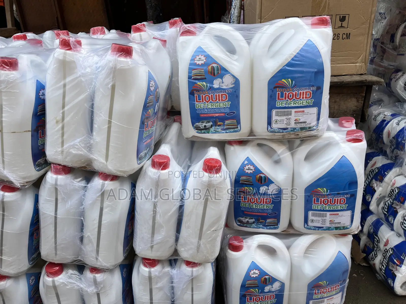 4pcs Liquid Detergent