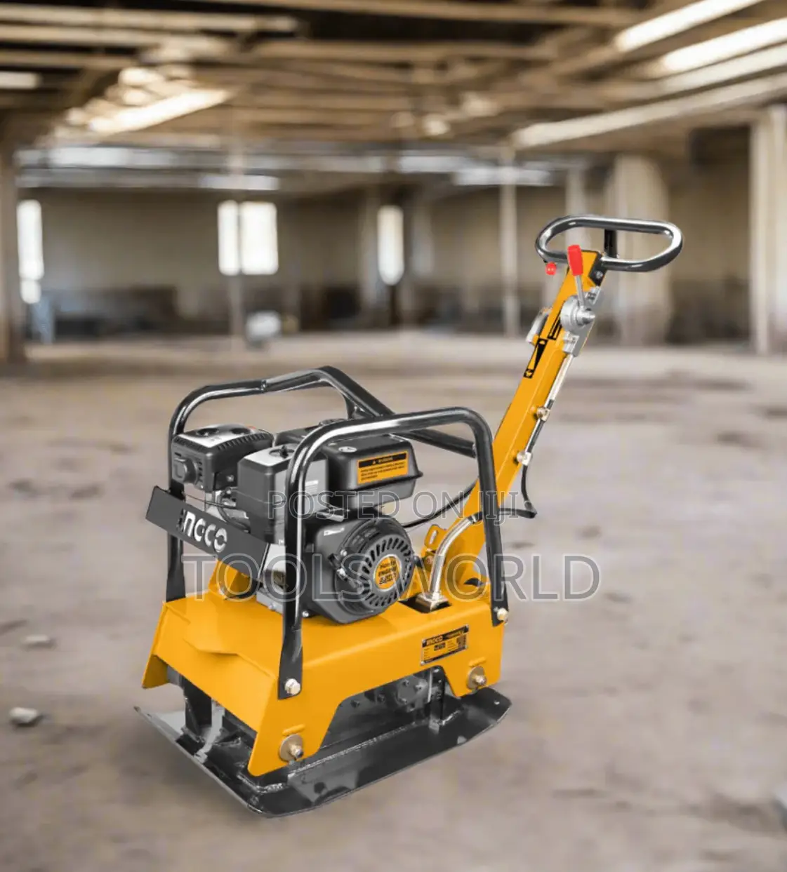 Ingco Gasoline Reversible Plate Compactor – Gcp125-2