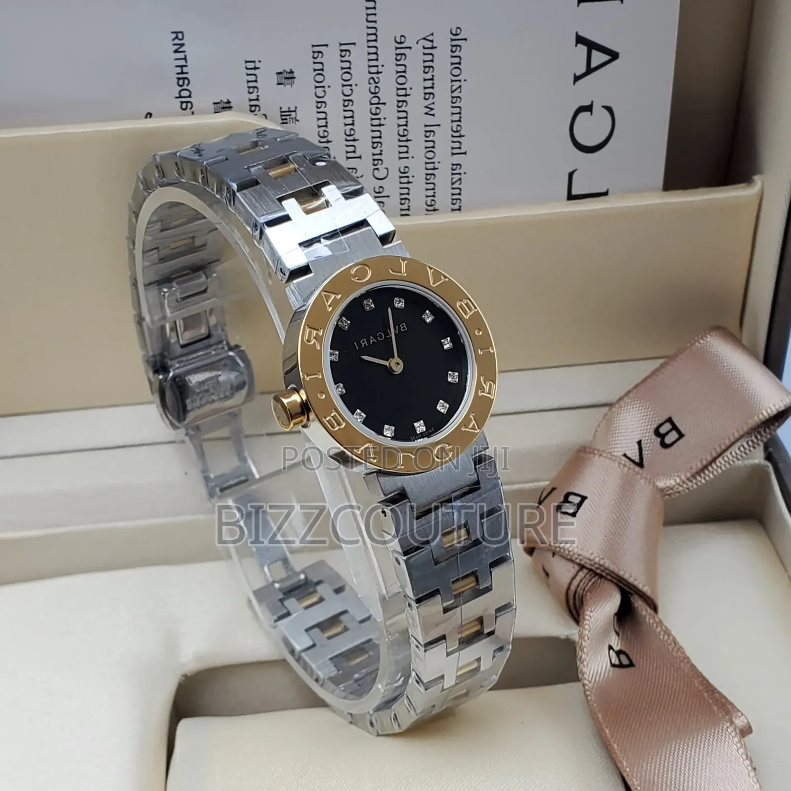 Original Bvlgari Two-Tone Stainless Steel Watch