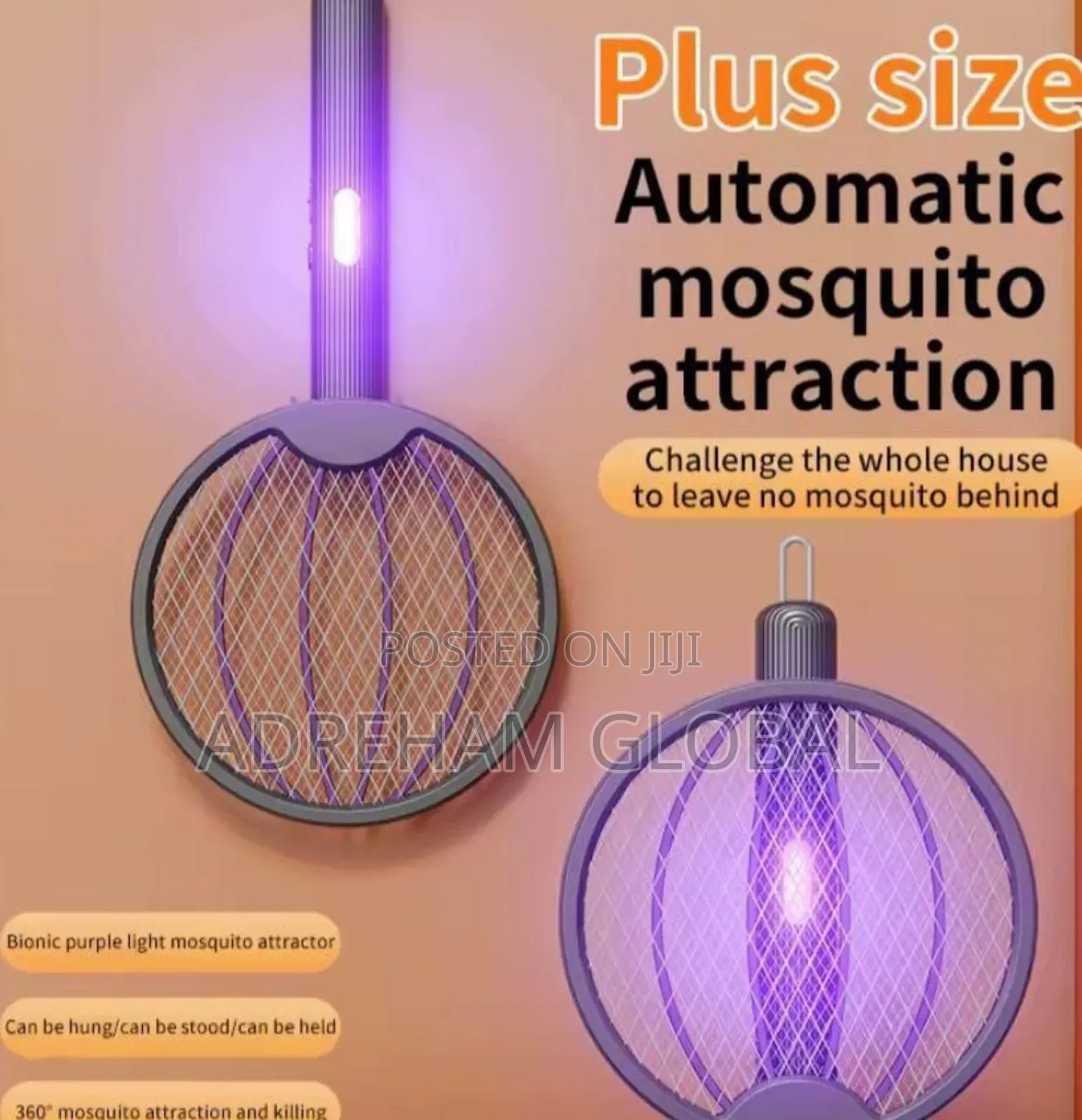 Rechargeable Foldable Mosquito Swatter