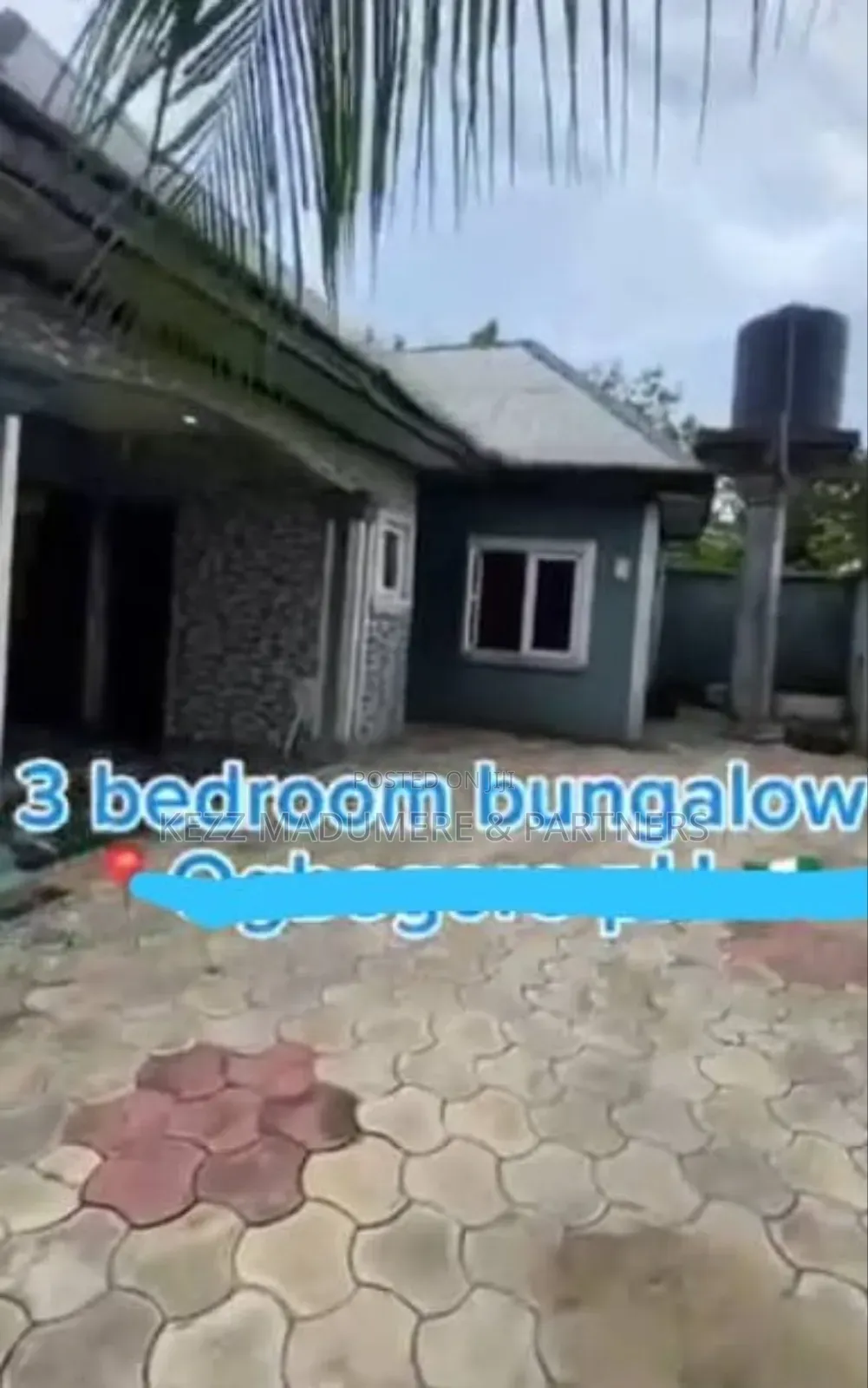 3bdrm Bungalow in Ogbogoro Port for sale