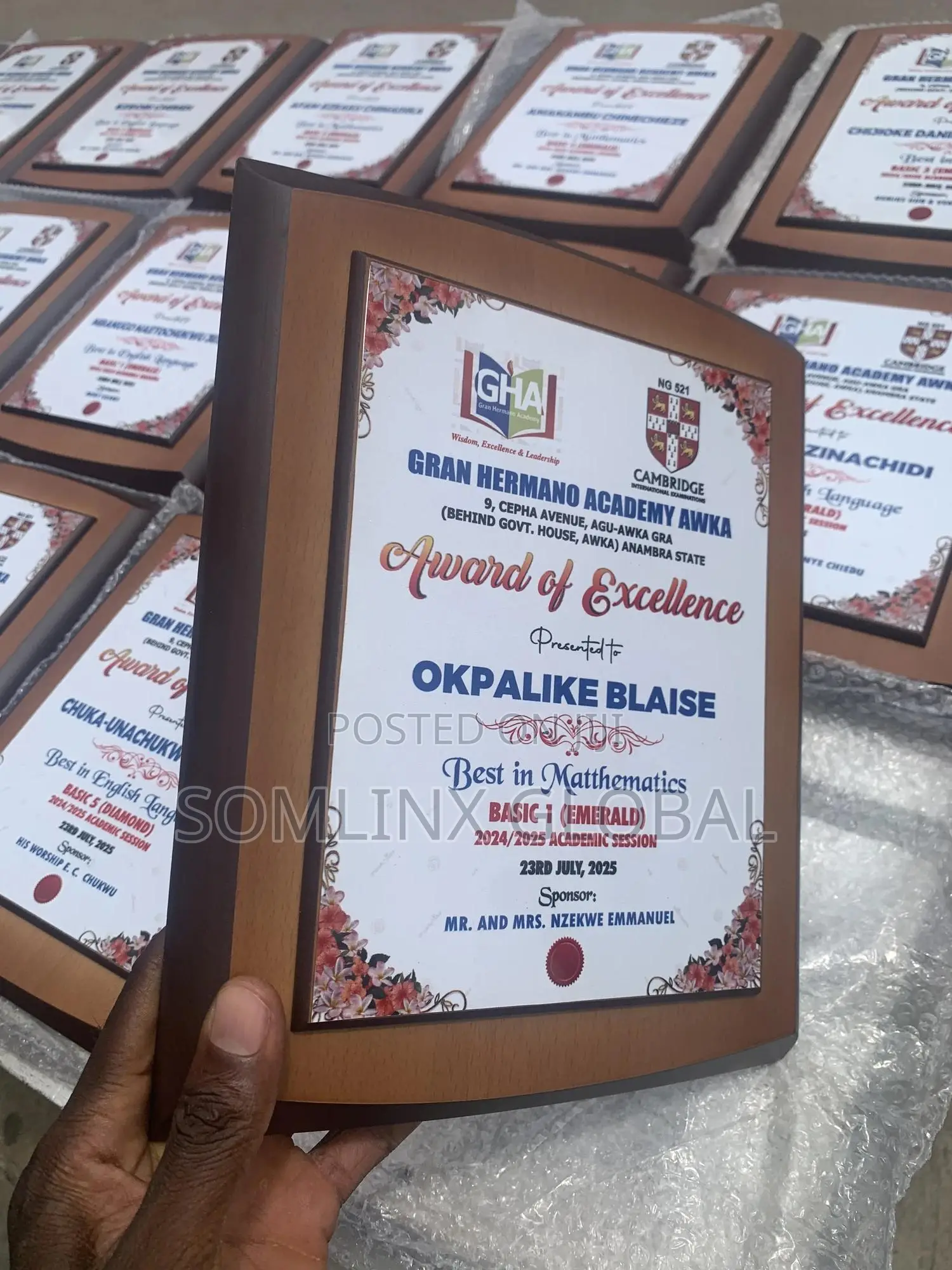 Wooden Plaque Quality