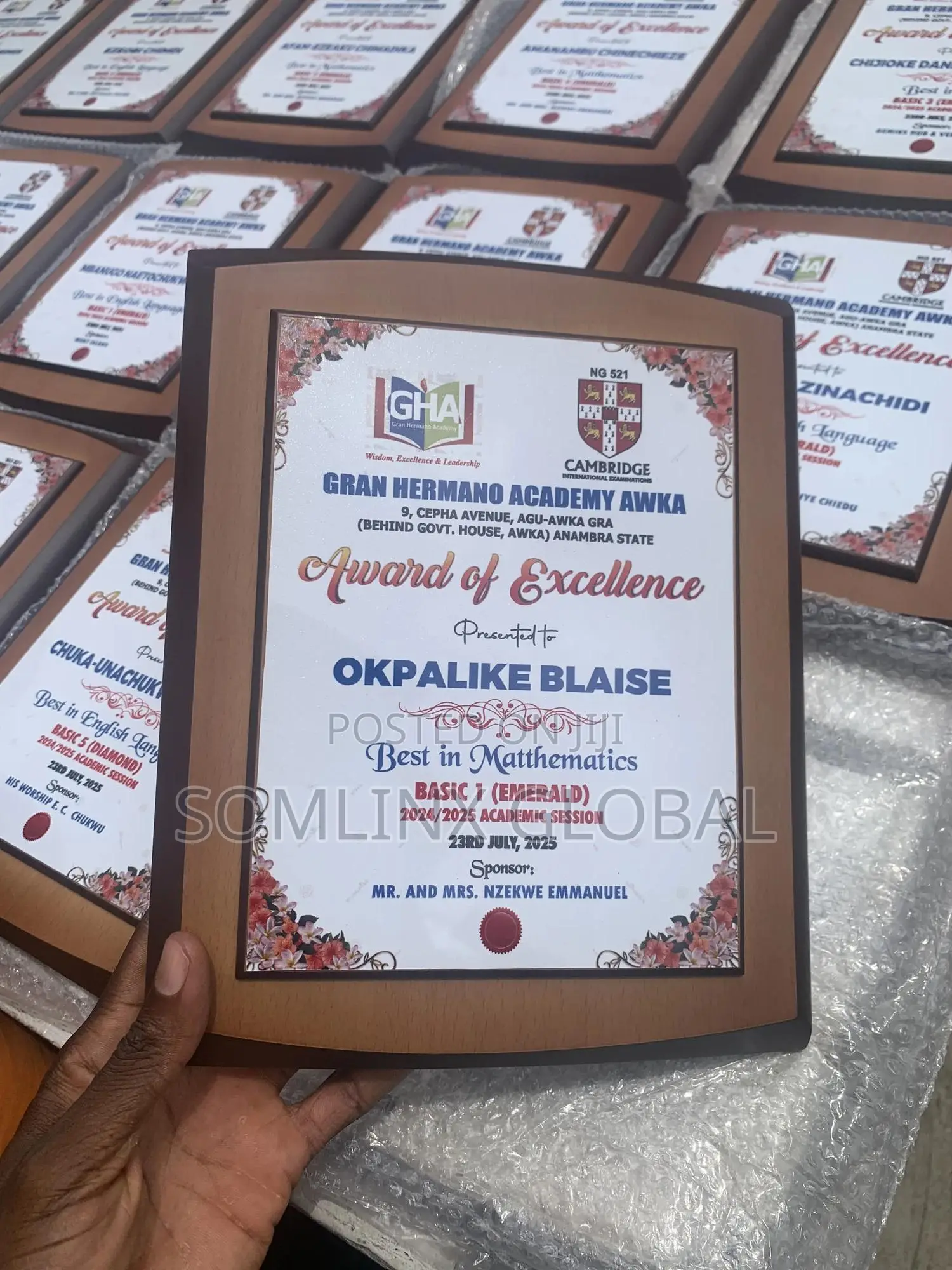 Wooden Plaque Quality