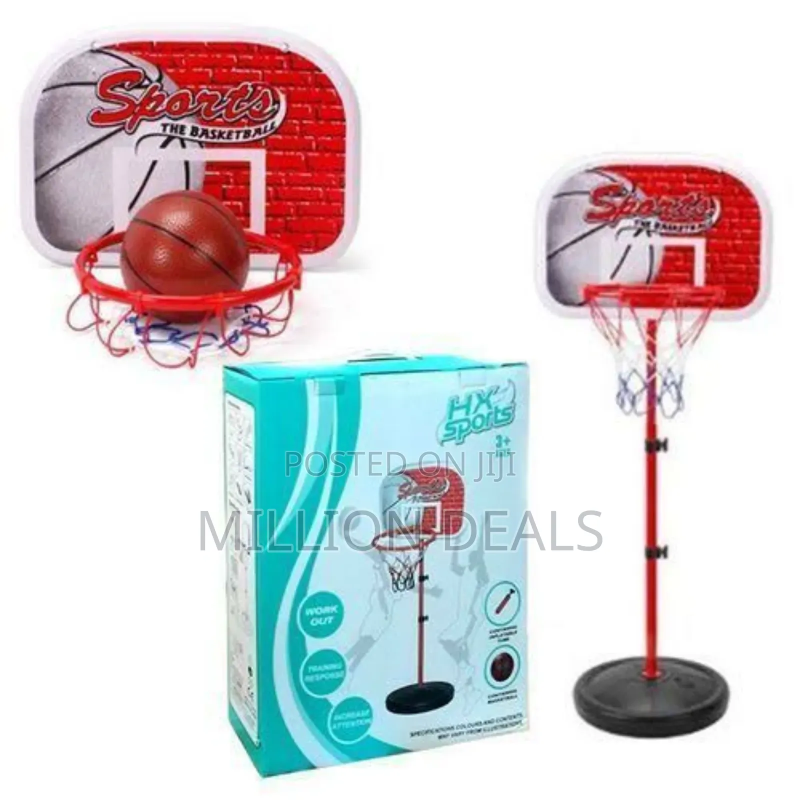 Basketball Kids Sport Set Toy Ages 3+