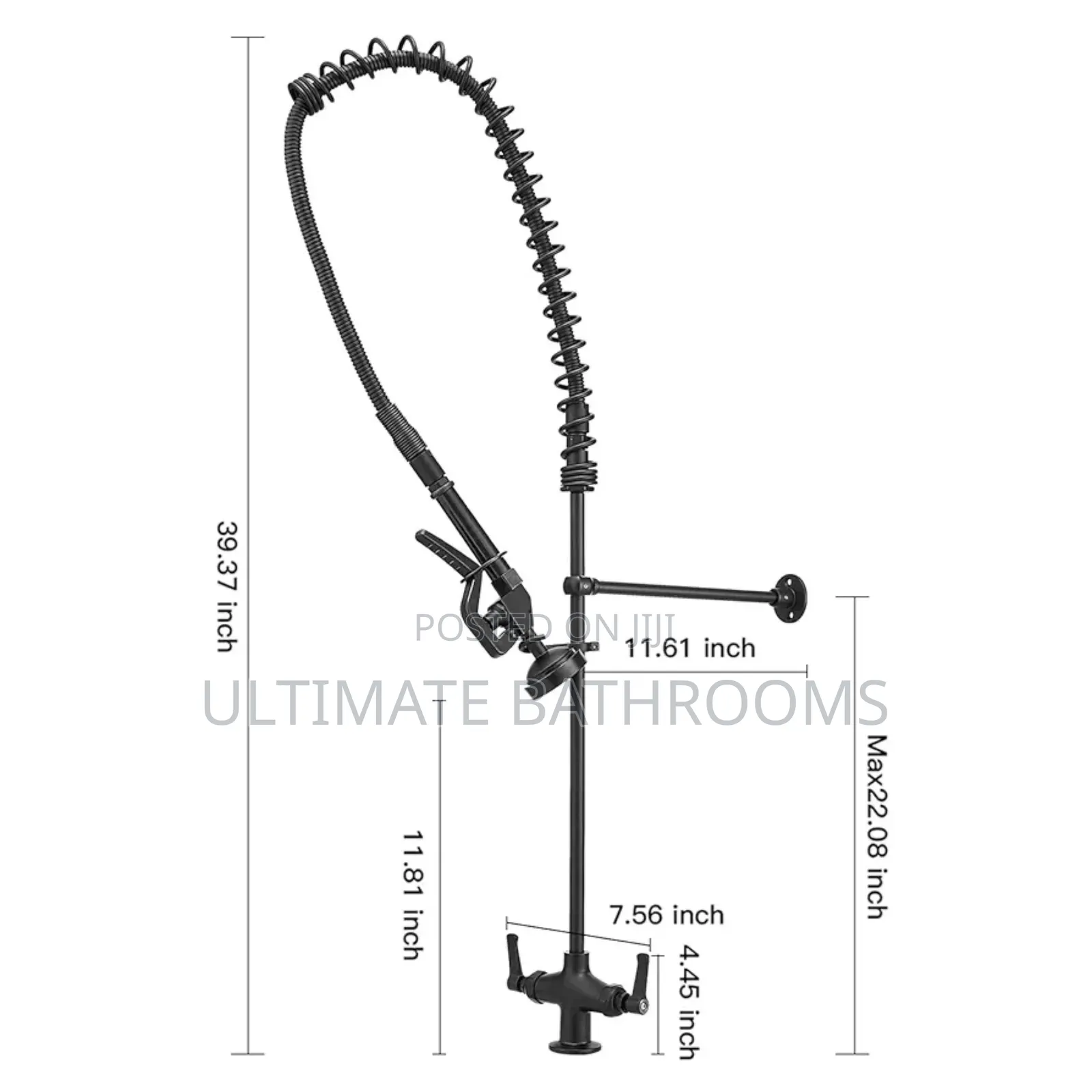 Commercial Pre Rinse Kitchen Mixer Faucet