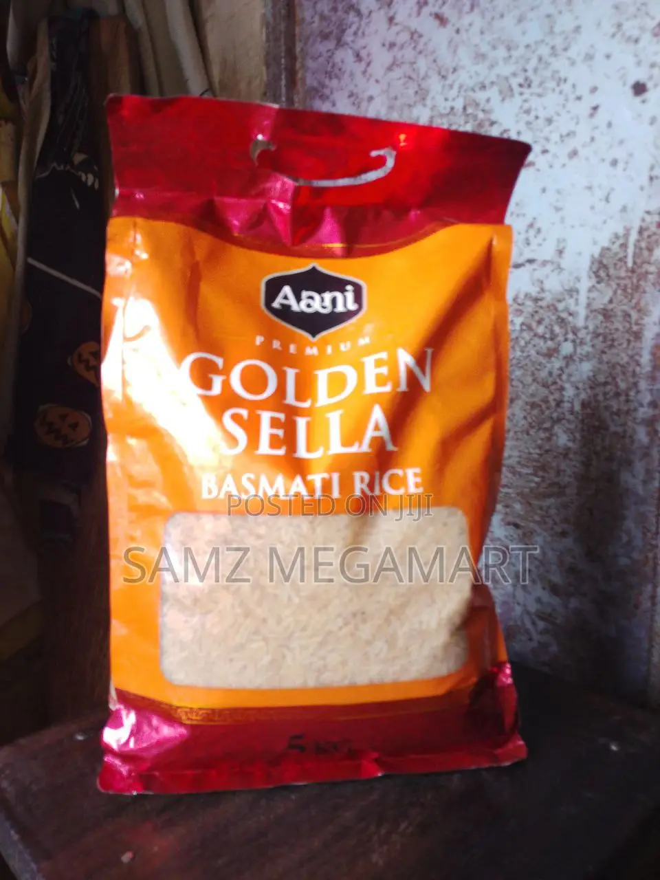 Aani Golden Sella Basmati Rice 4x5kg