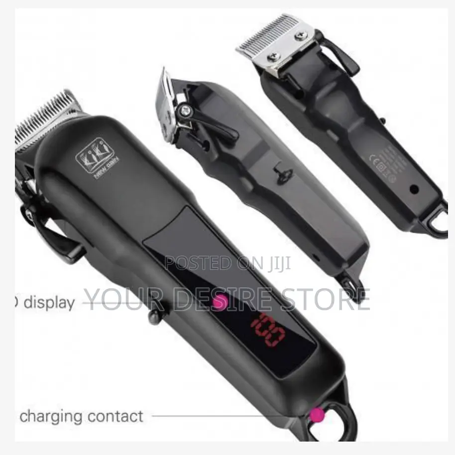 Kiki New Gain Rechargeable Clipper With Long Lasting Battery