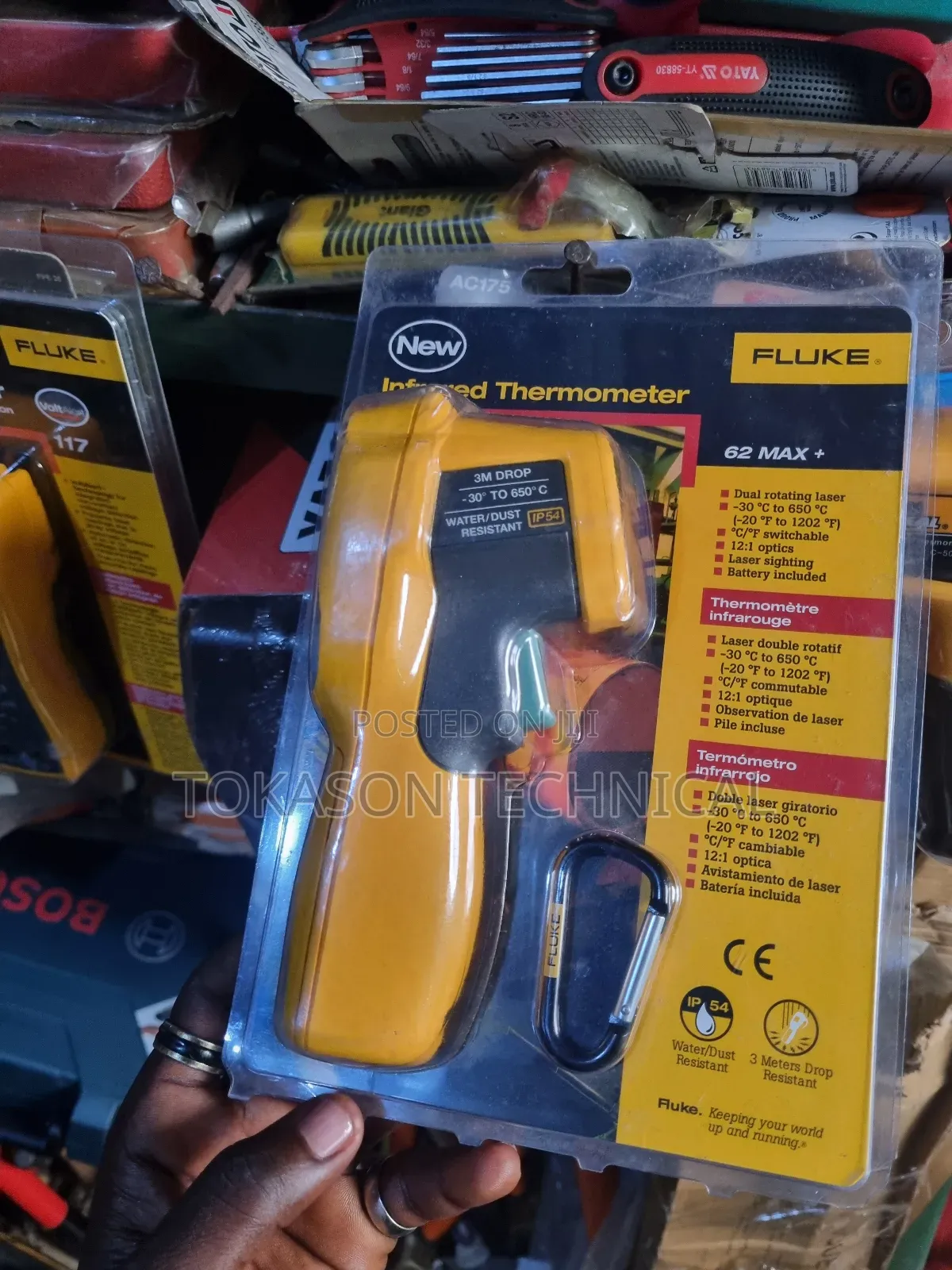 Fluke 62 Max+ Infrared Thermometer.
