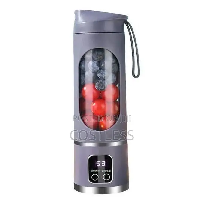 Portable Rechargeable Shaker Fruit Juicer With 8 Blades