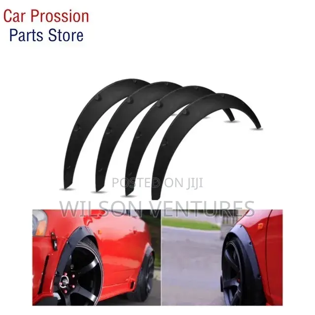 4 Pieces Universal Car Fender Wheel Arc Extra Wide Body