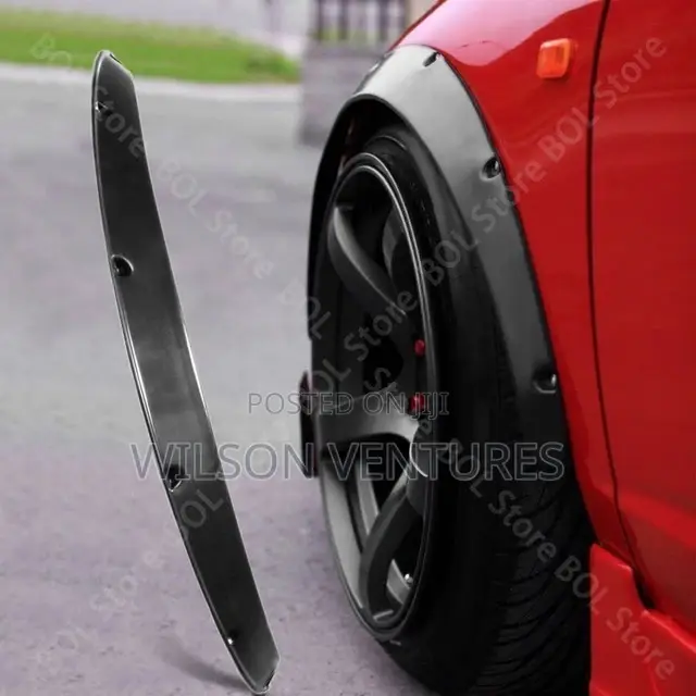 4 Pieces Universal Car Fender Wheel Arc Extra Wide Body
