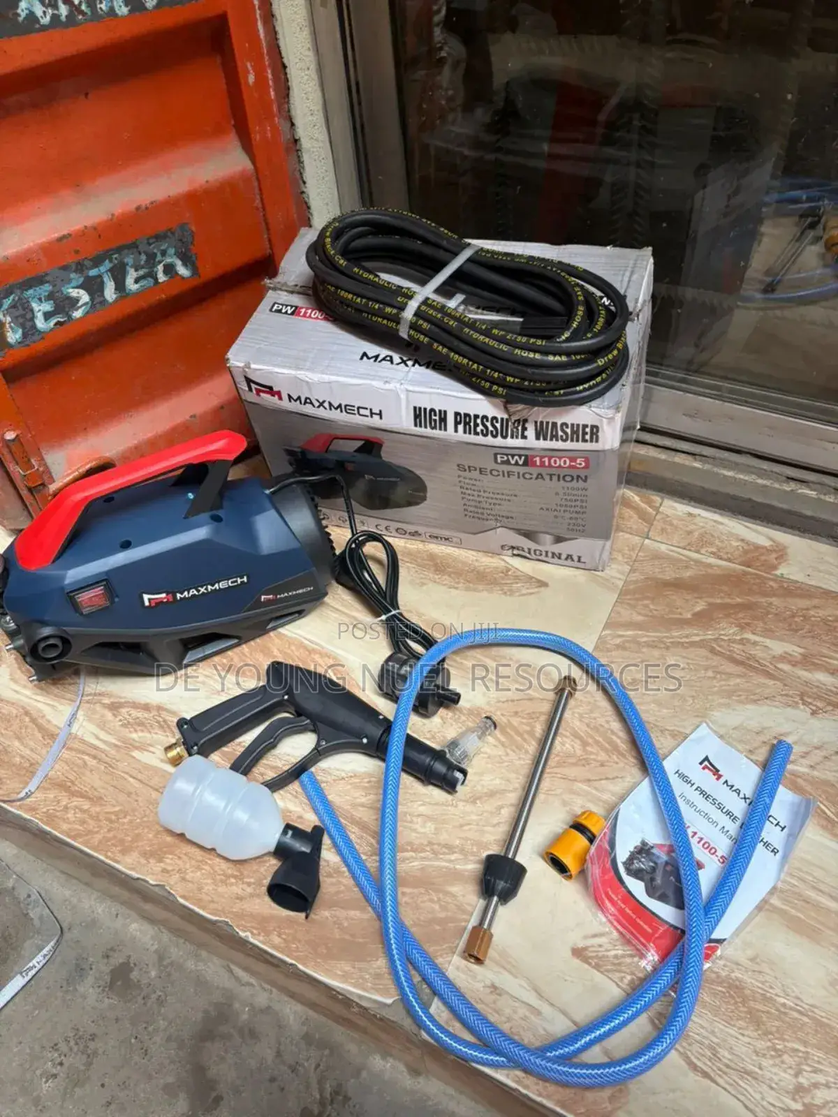 Protable Electric Pressure Washer Machine Maxmech