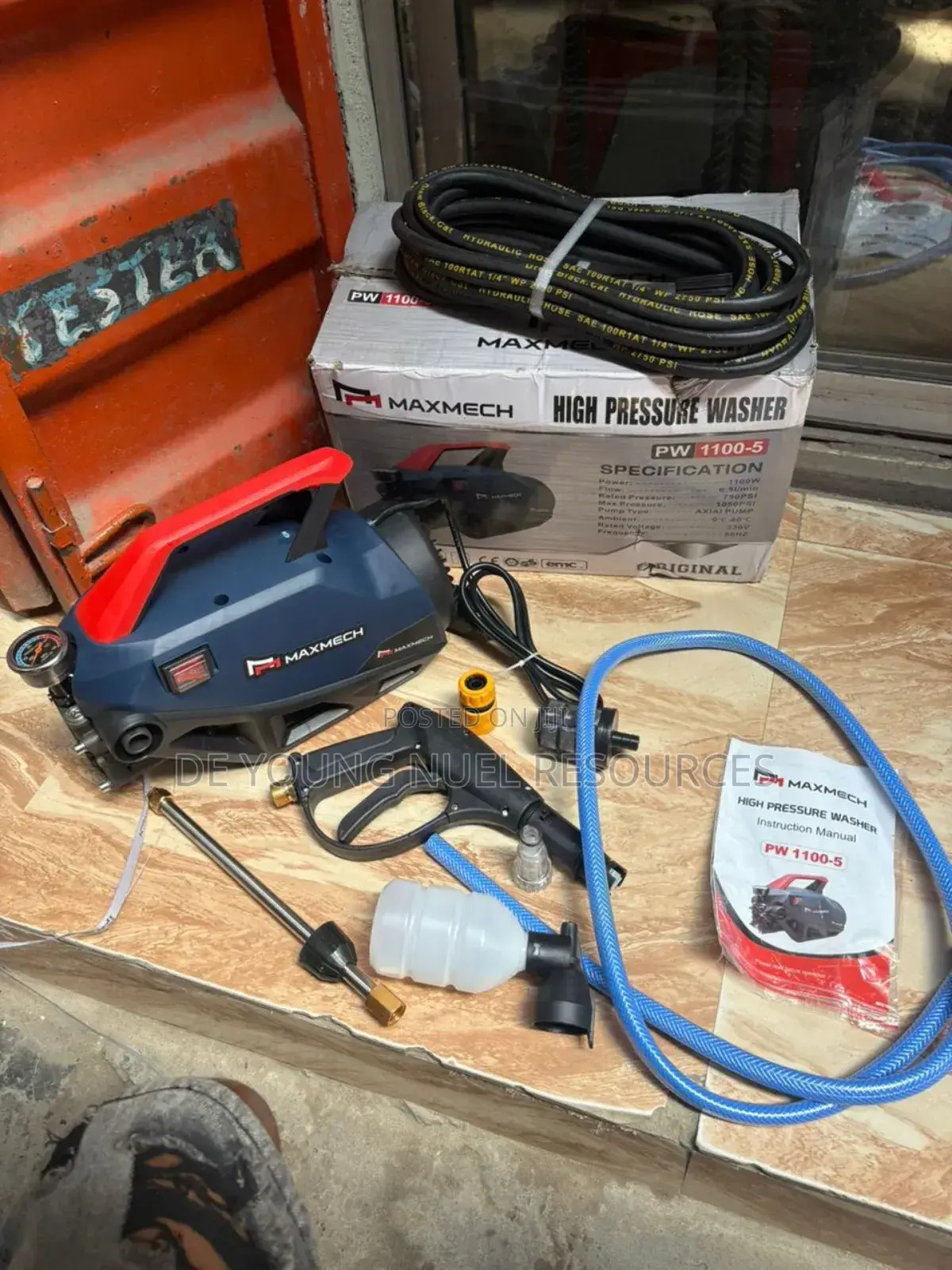 Protable Electric Pressure Washer Machine Maxmech