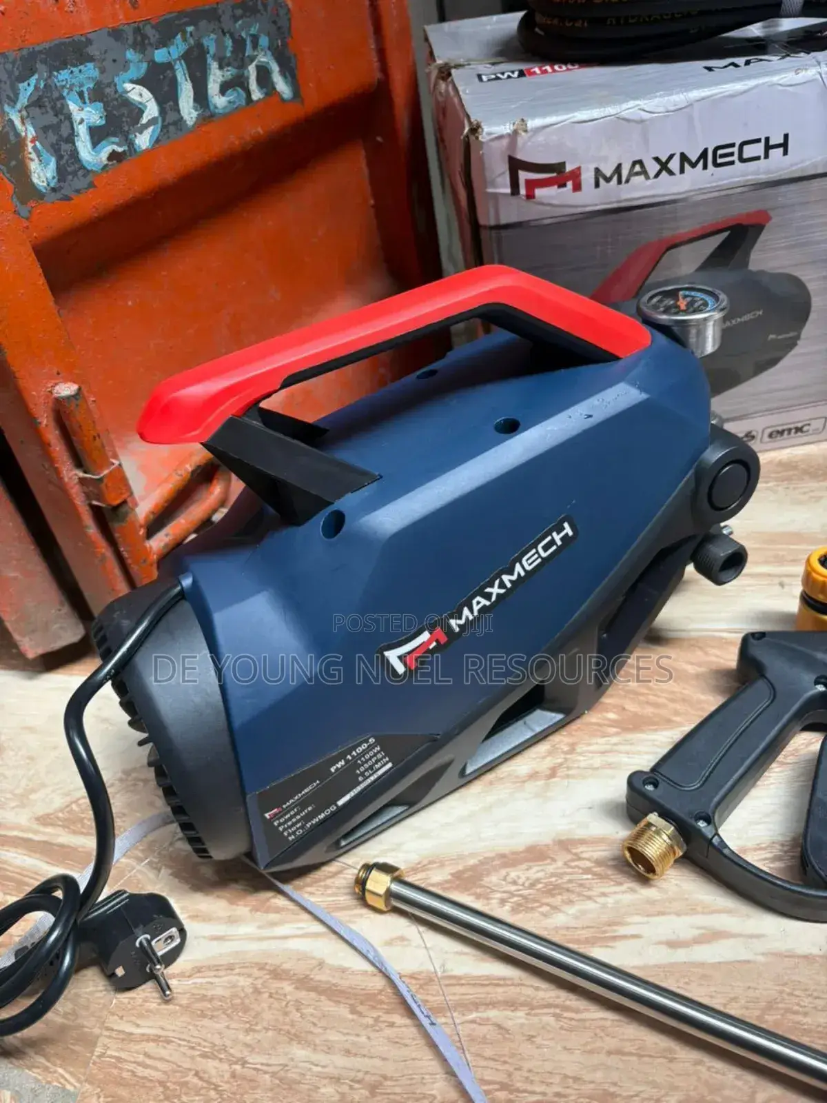 Protable Electric Pressure Washer Machine Maxmech
