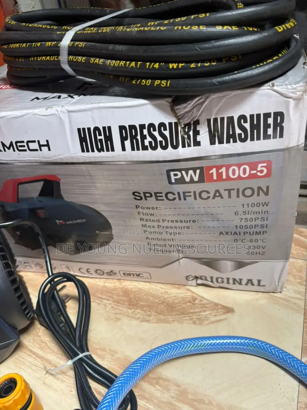Protable Electric Pressure Washer Machine Maxmech