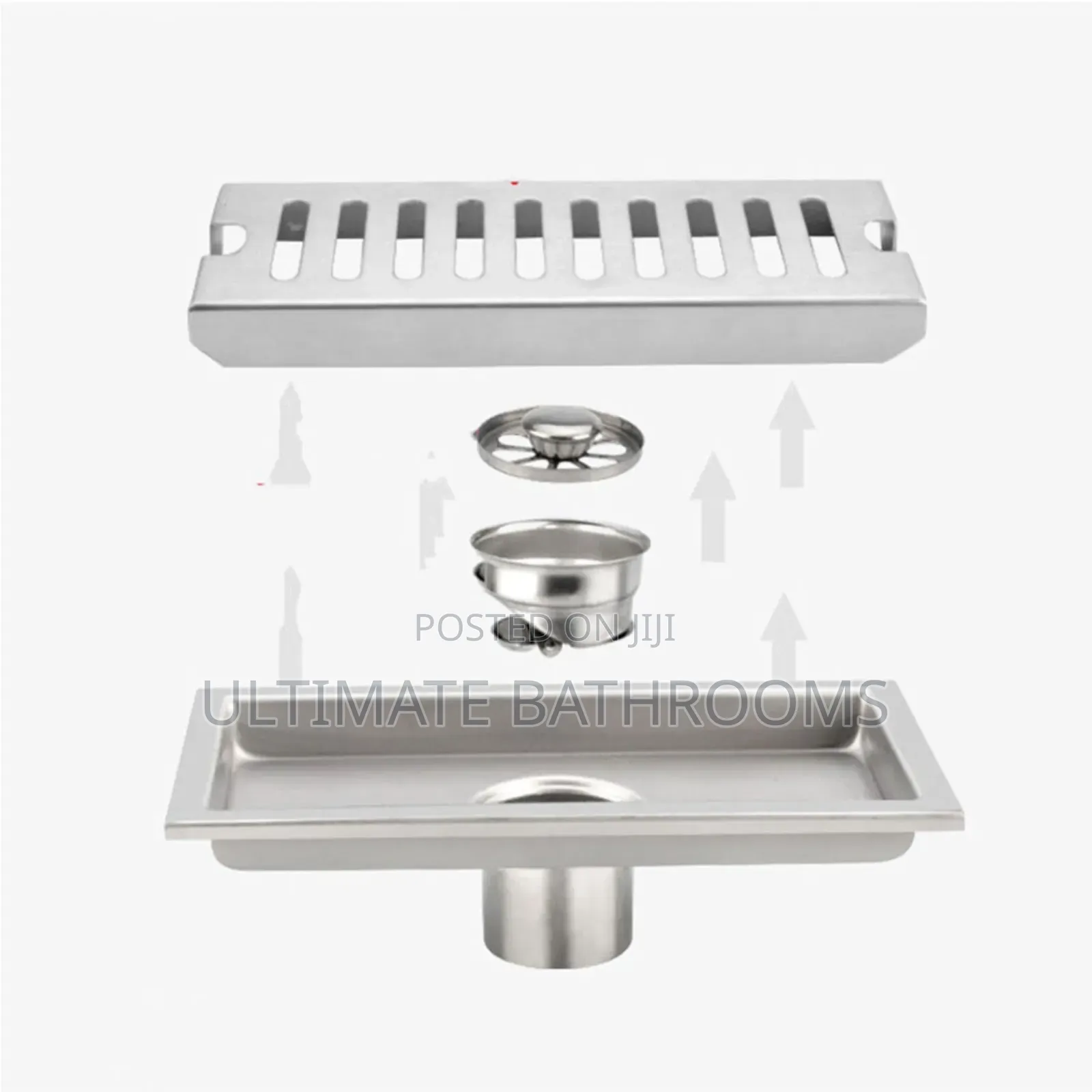 20cm Anti Rust Linear Floor Drain