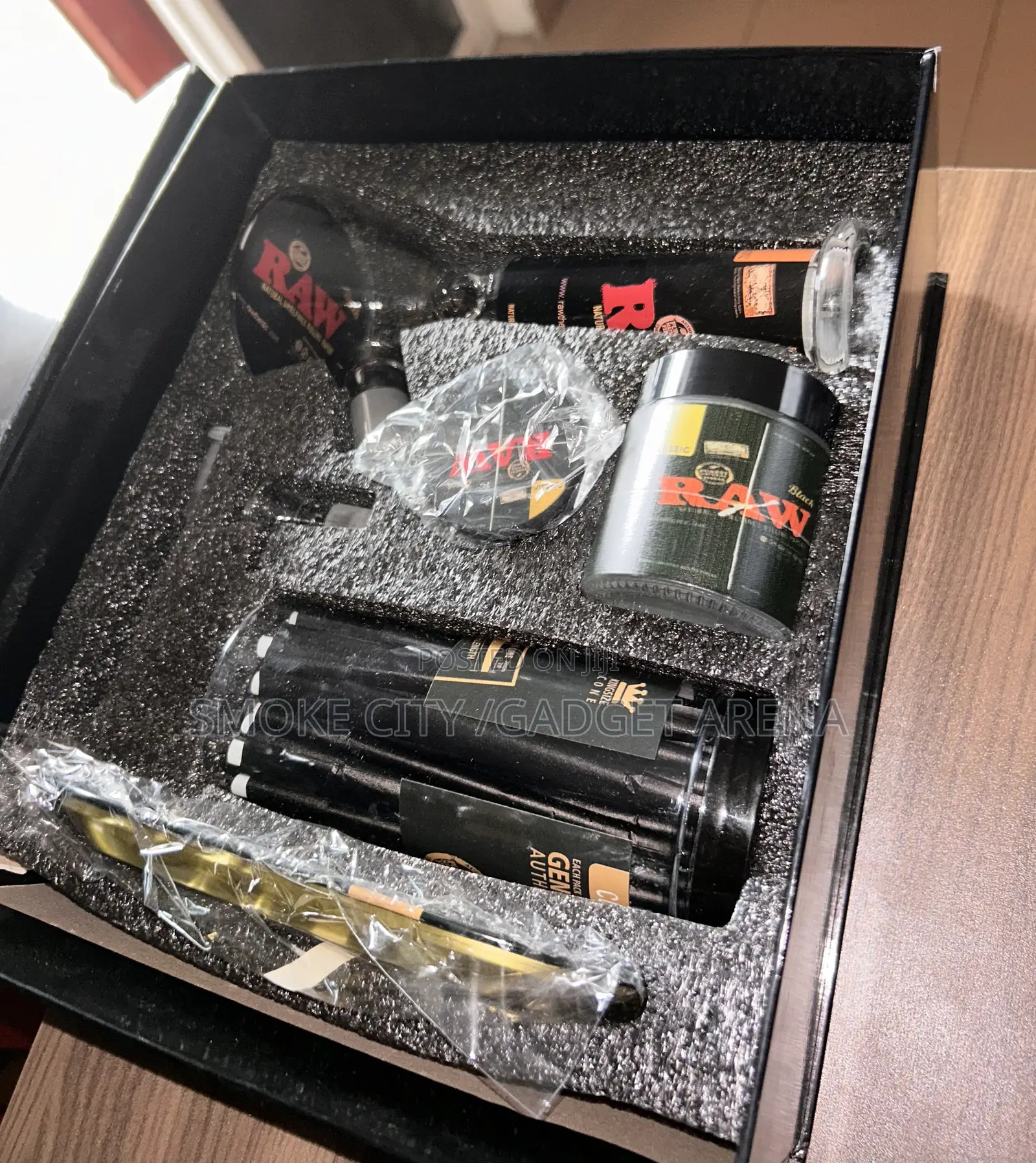 Raw Box Smoking Set Large Size