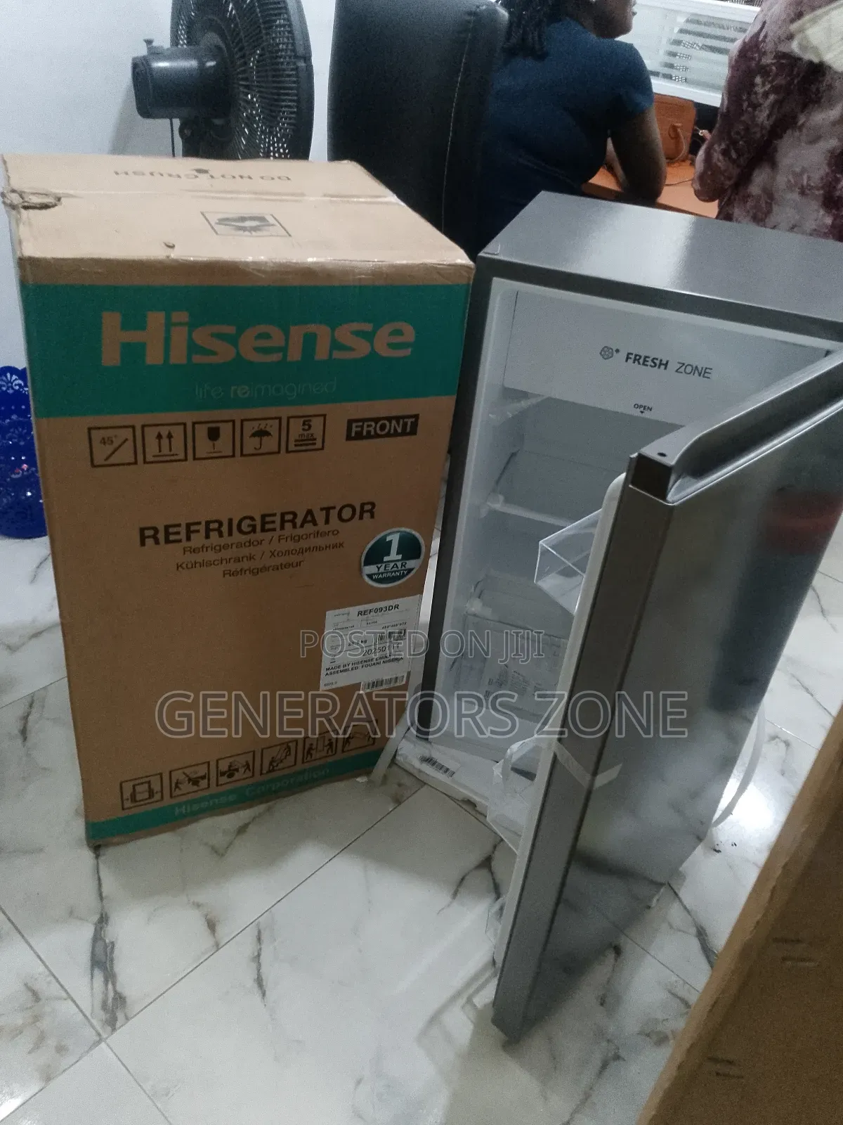 90l Single-Door Hisense Refrigerator Ref093dr