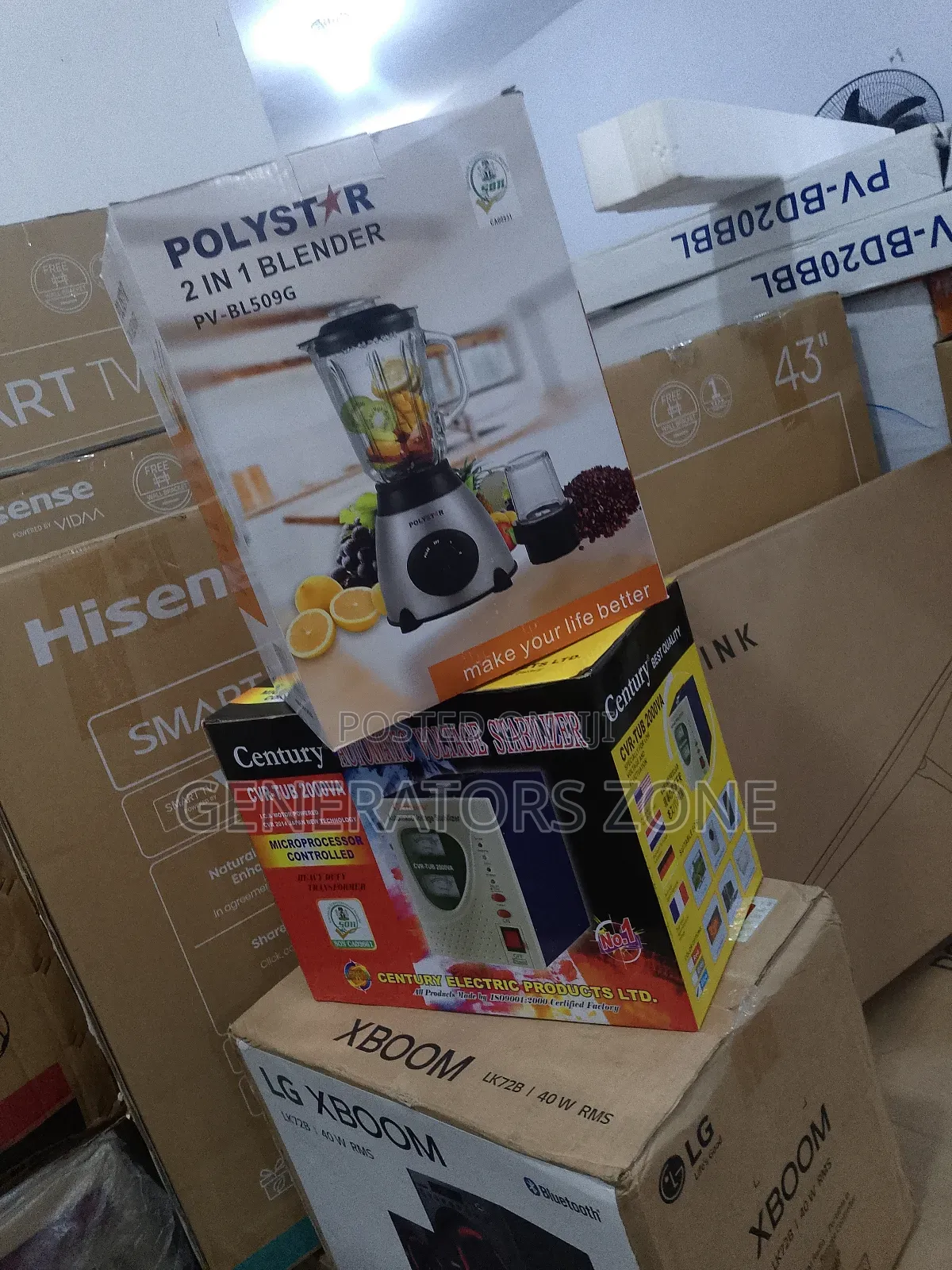 Revitalize Polystar 2-in-1 Blender (Pv-Bl509g)