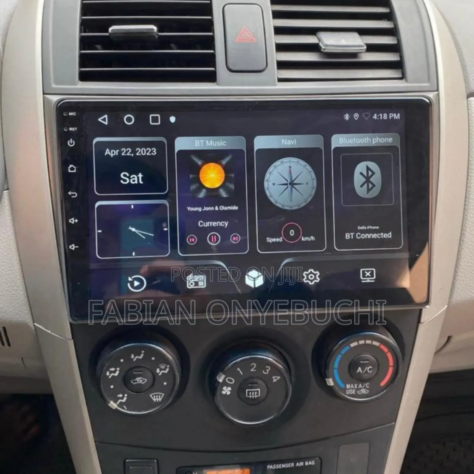Toyota Corolla 2007-2012 Android Player