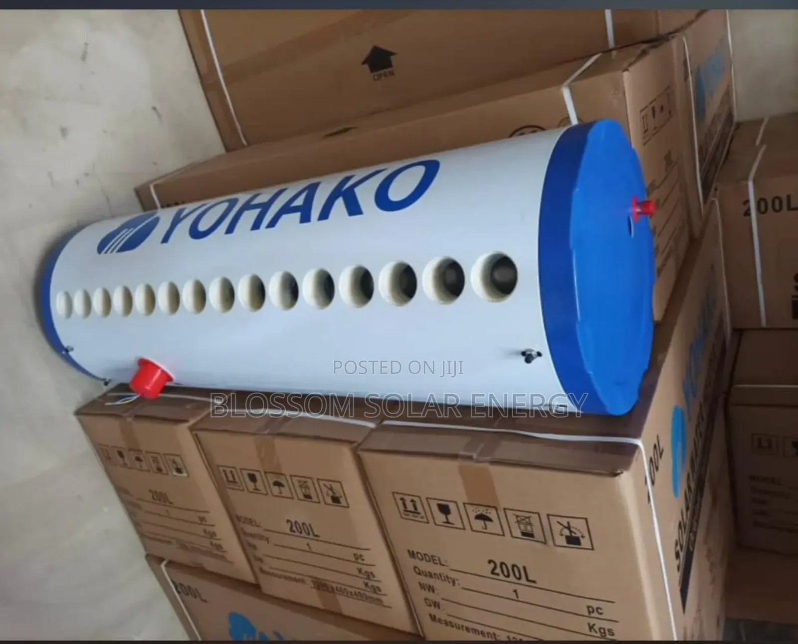 300l Ac/Dc Yohako Hybrid Solar Water Heater