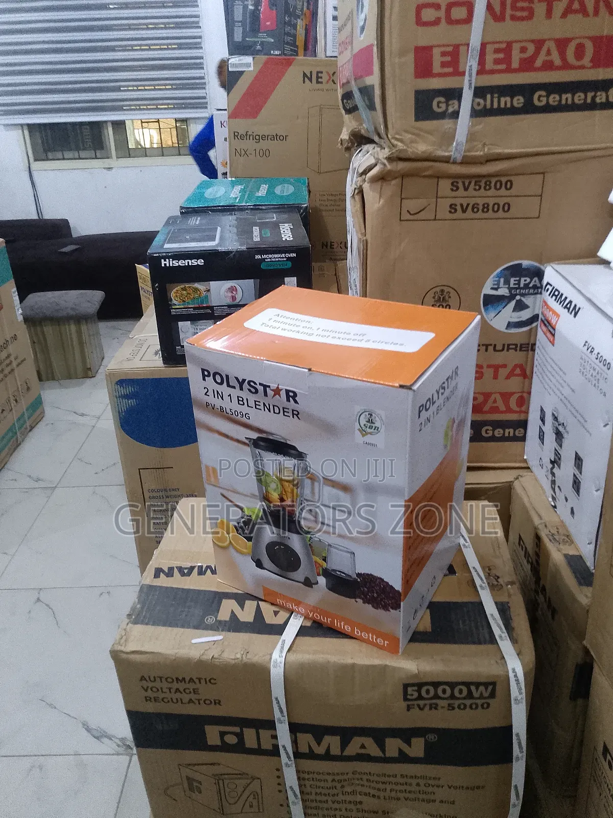 Synthesis Polystar 2-in-1 Blender (Pv-Bl509g)