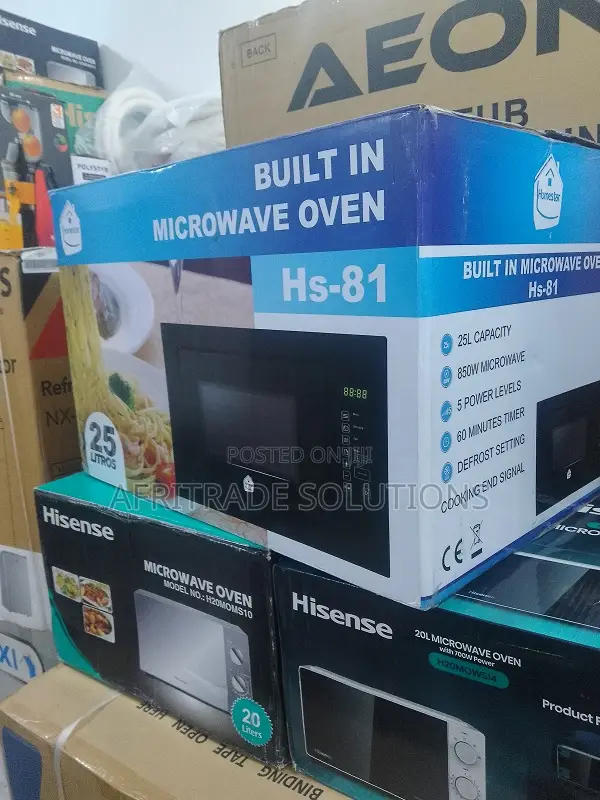 Homstar Built-in 25l Microwave – Compact Yet Powerful