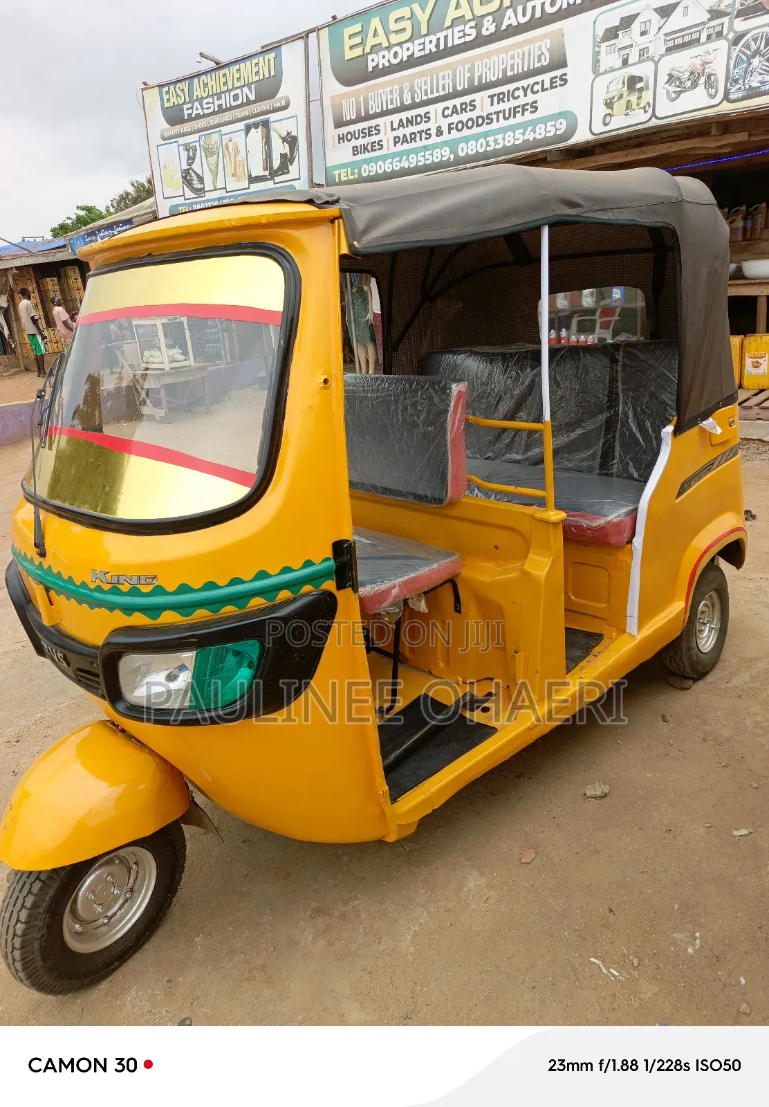 Tricycle 2025 Yellow