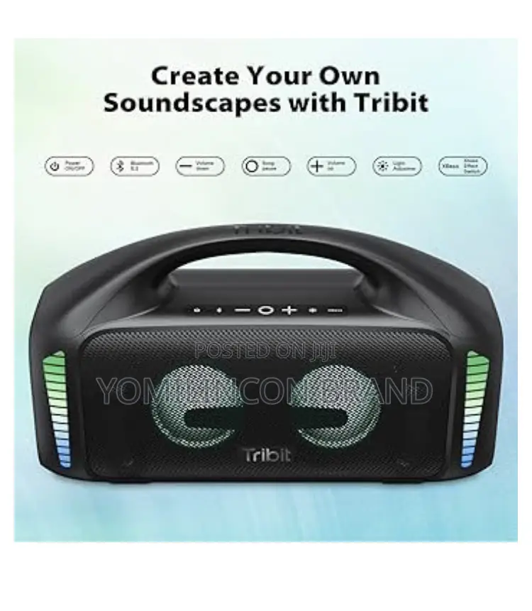 Tribit Stormbox Blast Portable Speaker: 90w Loud Stereo