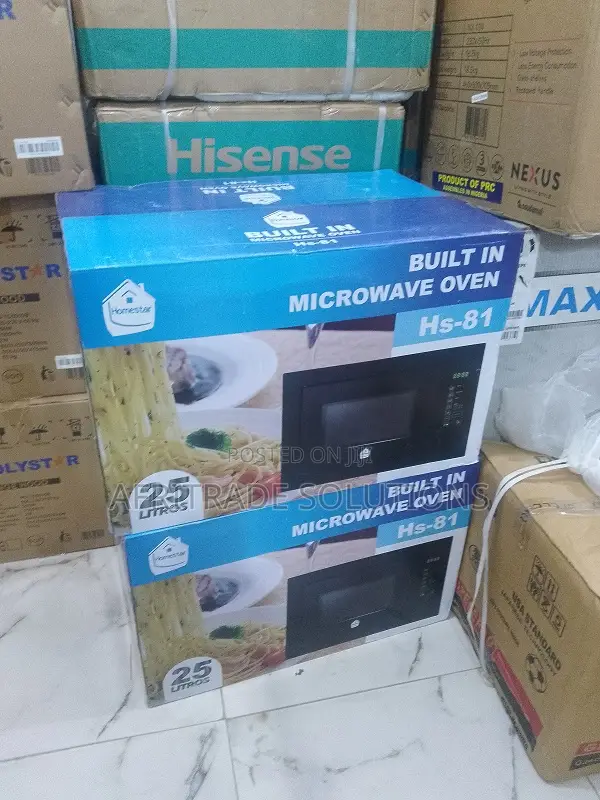 Homstar Built-in Microwave – 25l Capacity, Cooking Power