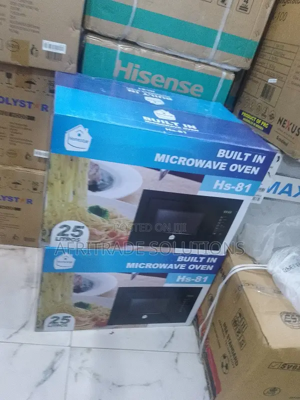 Homstar 25l Microwave Oven for Modular Kitchens