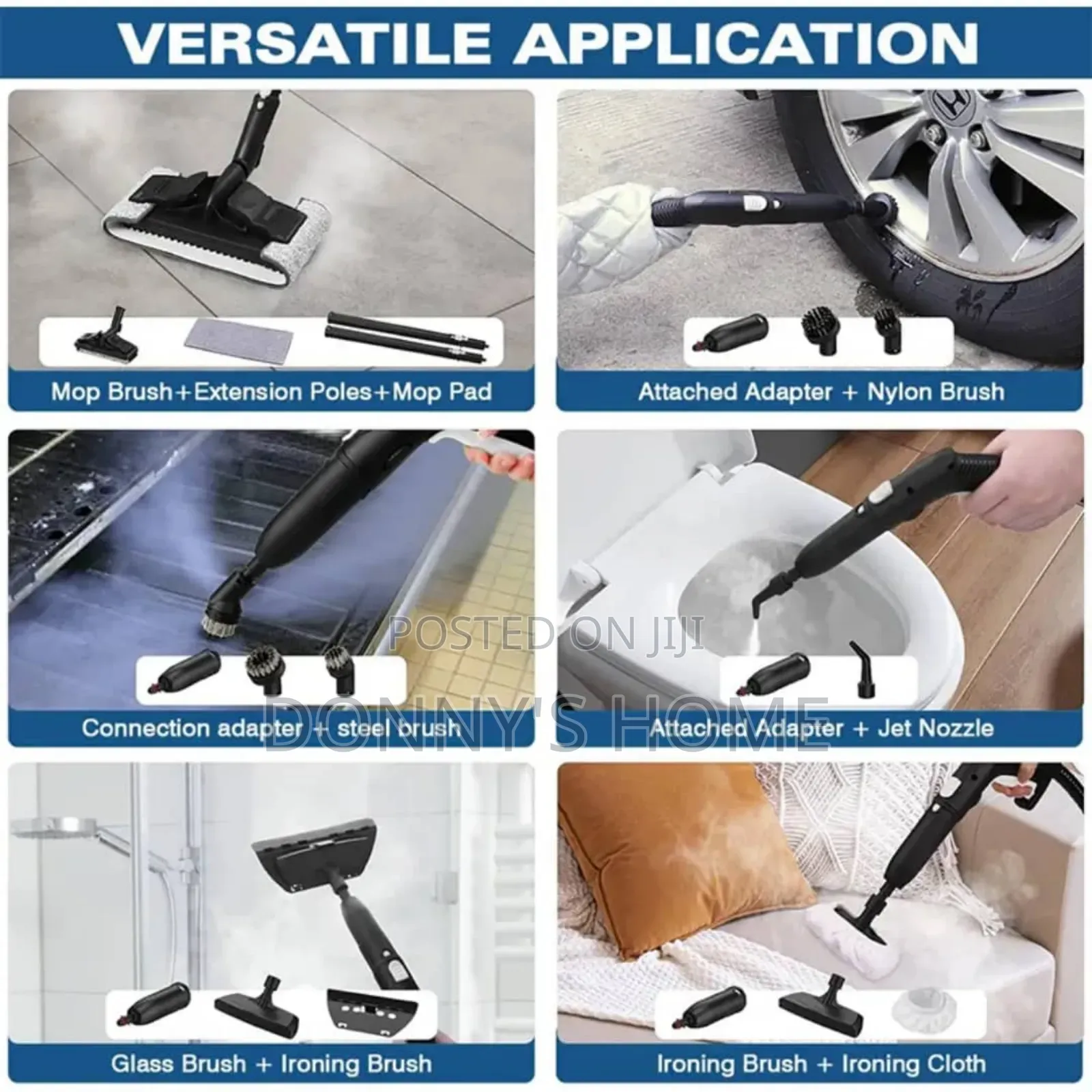 Clean House 5-Bar Steam Cleaner