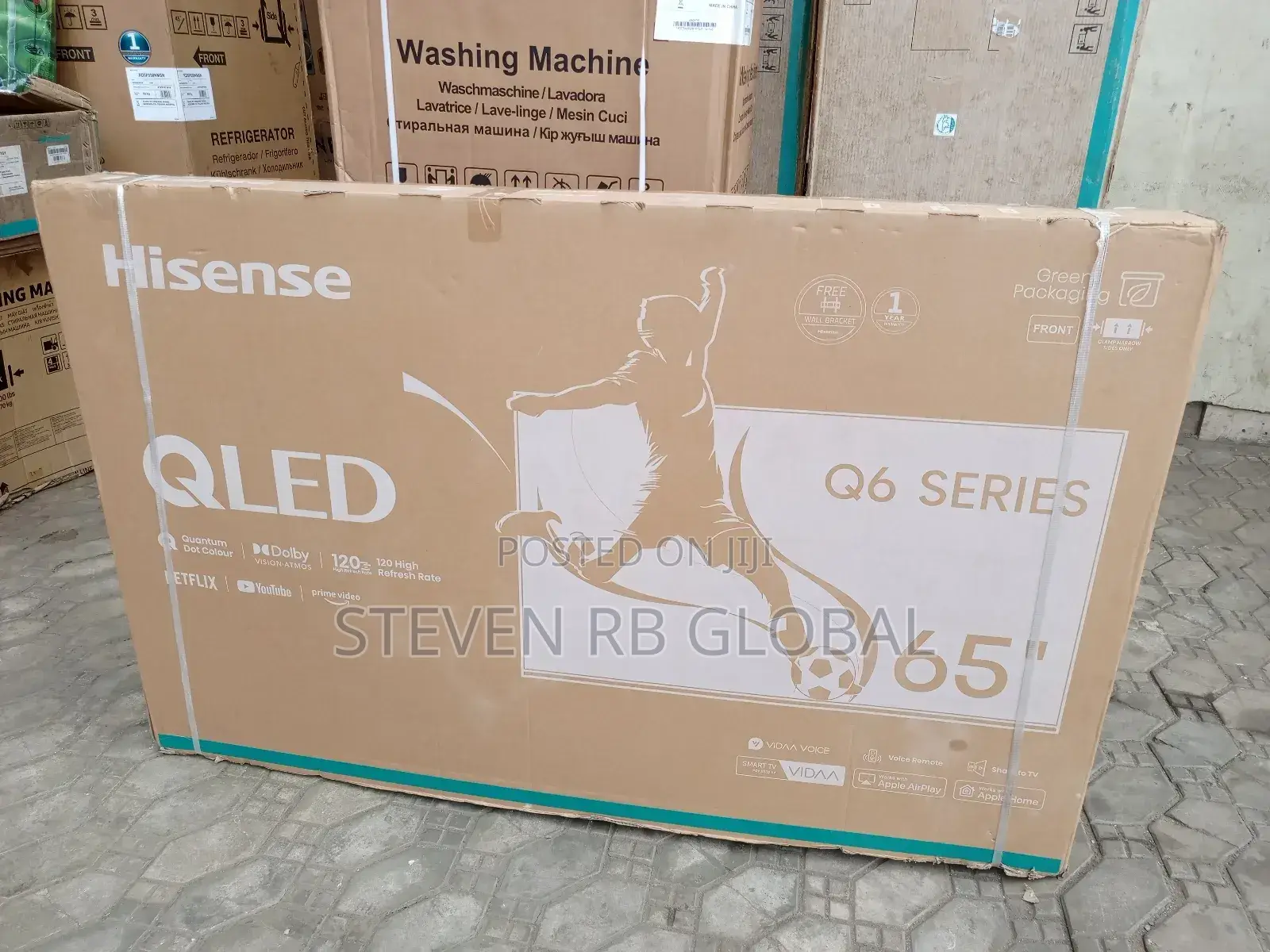 Hisense 65 Inches Qled Smart Tv | Tv 65 U6h
