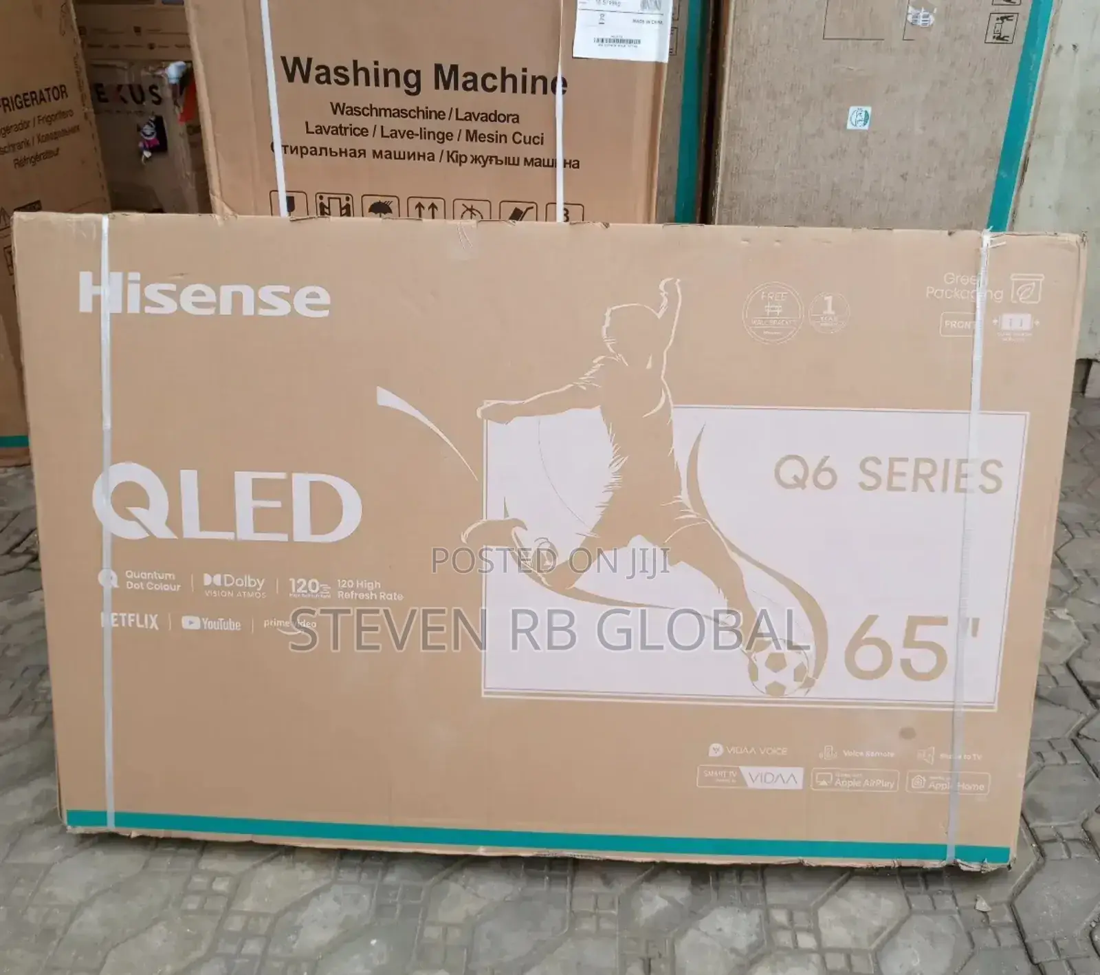 Hisense 65 Inches Qled Smart Tv | Tv 65 U6h