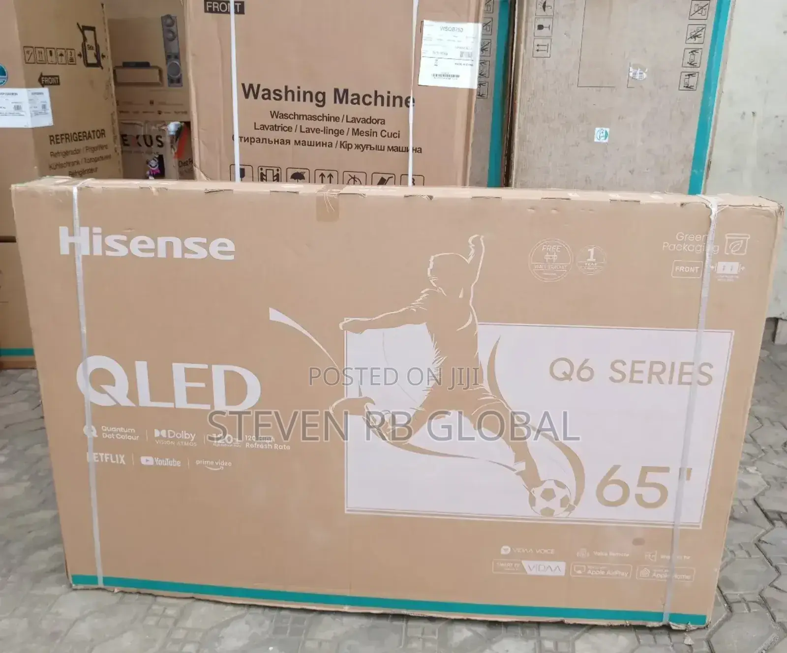 Hisense 65 Inches Qled Smart Tv | Tv 65 U6h