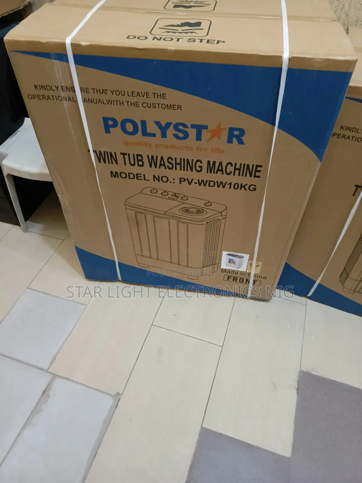 Polystar Washing Machine 10kg