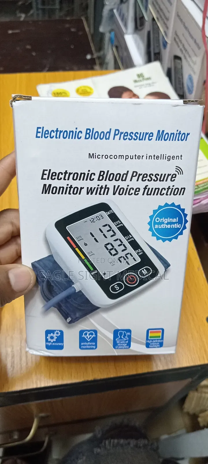 Fully Automatic Electronic Blood Pressure Monitor