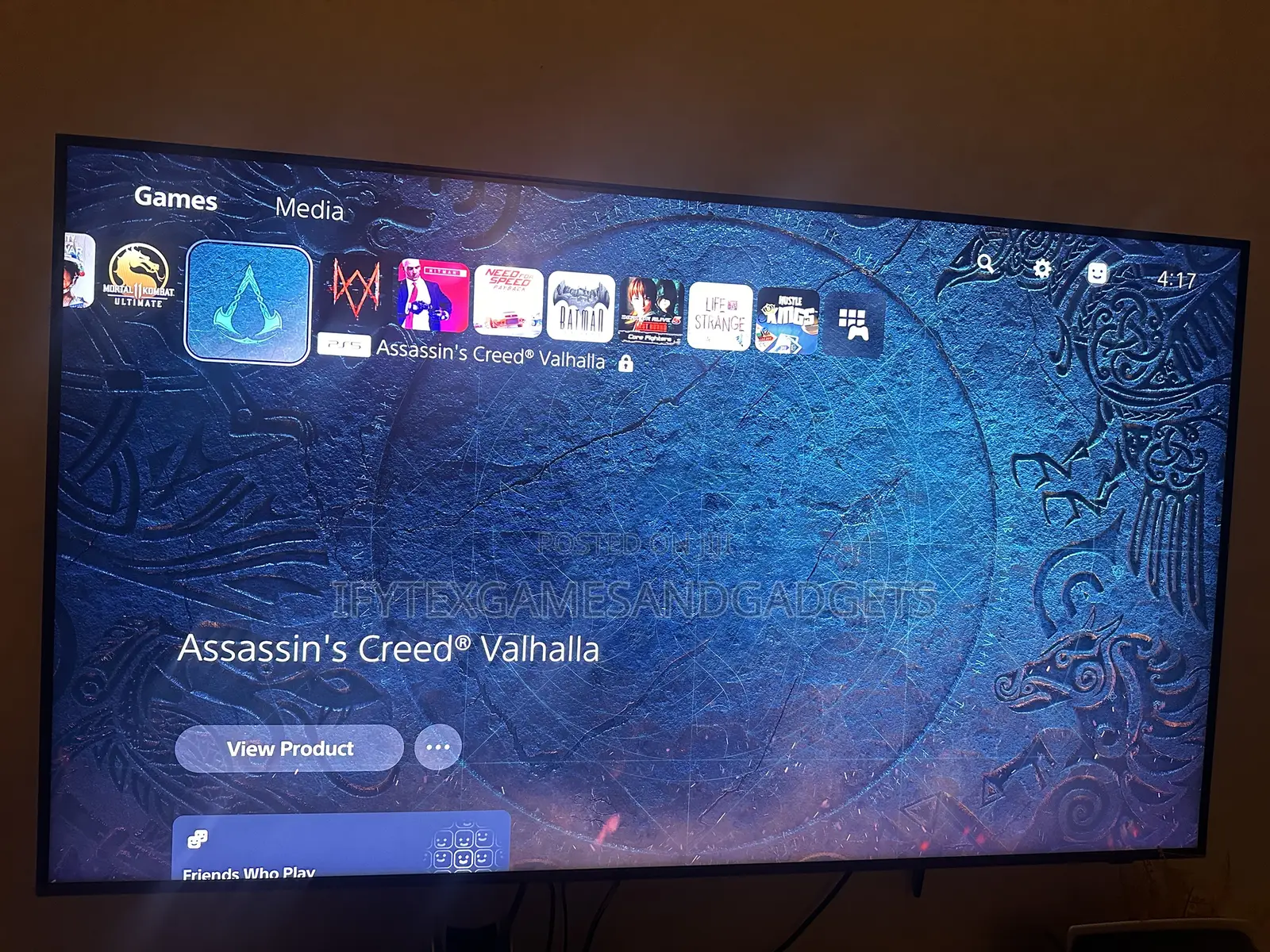 Installation of Games on Ps 5 Consoles