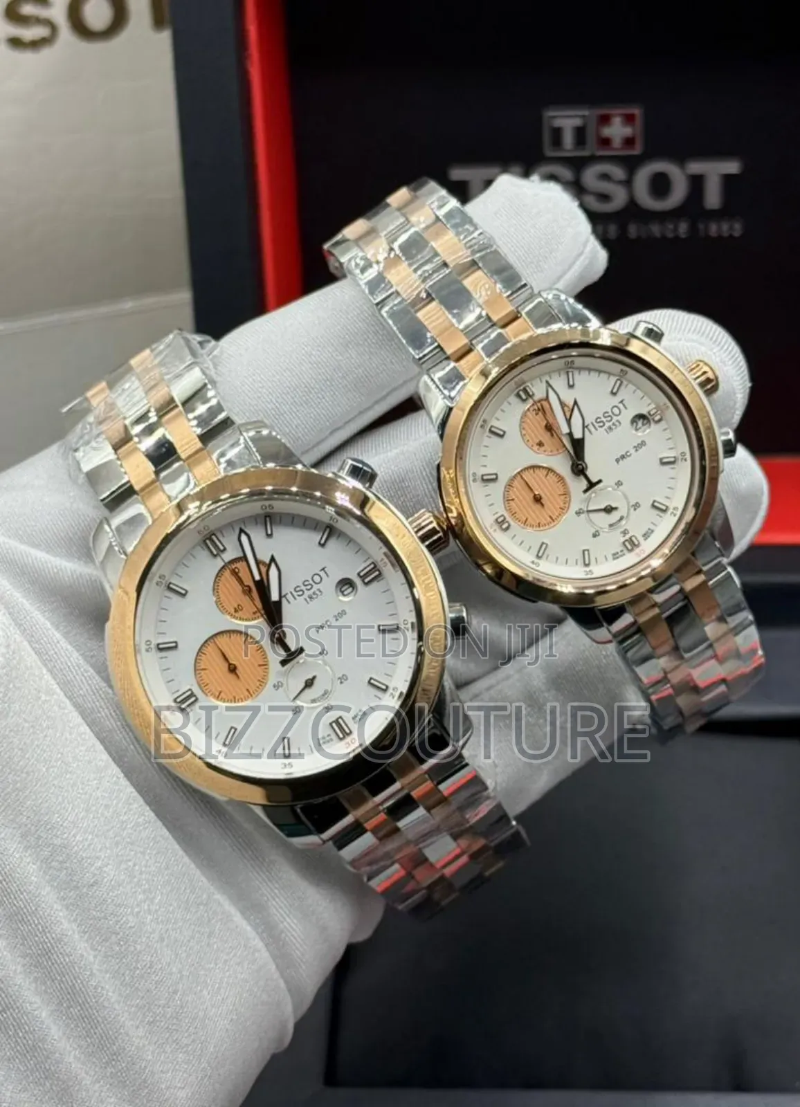 Original Tissot Two-Tone Stainless Steel Watch