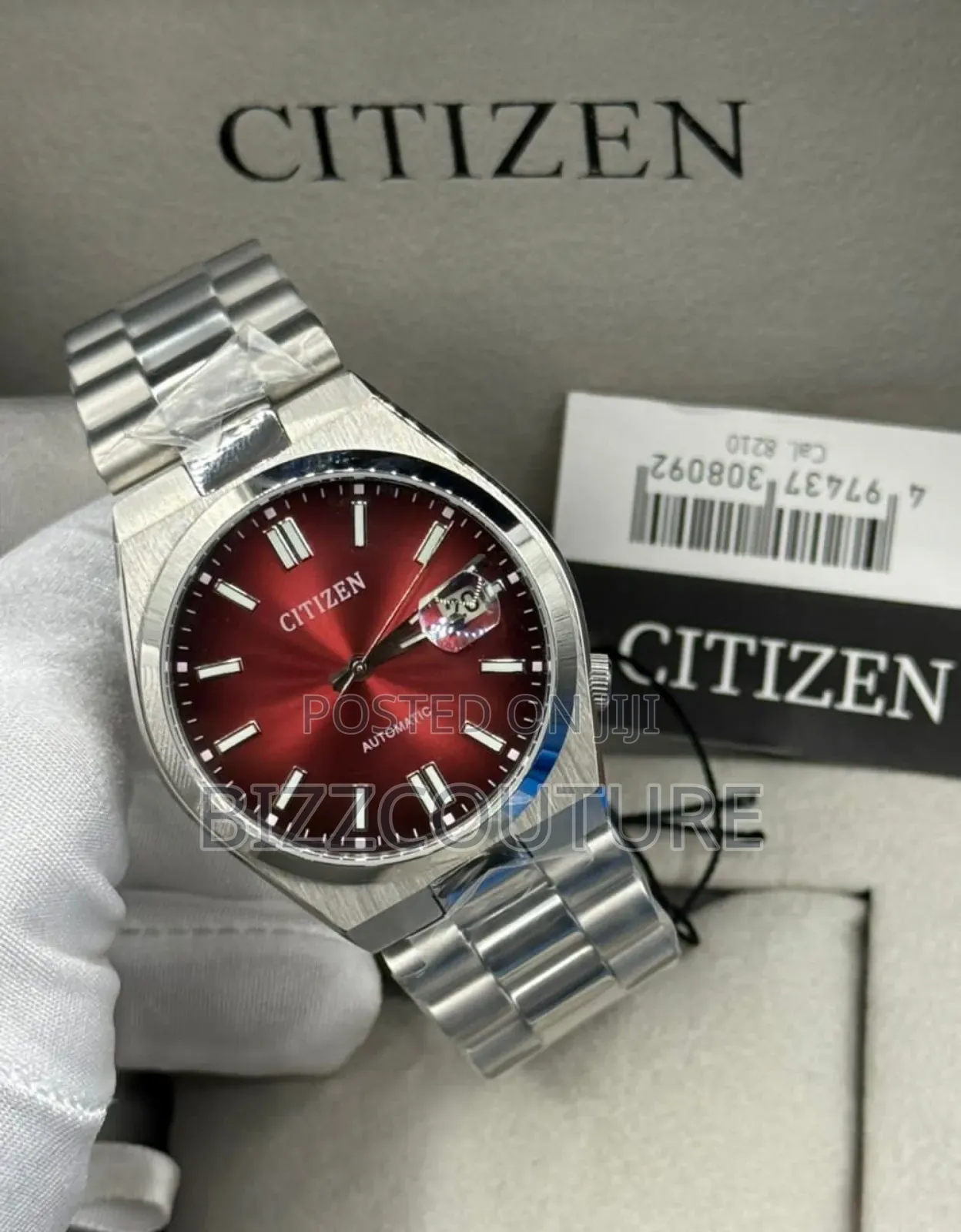 Original Citizen Silver Stainless Steel, Calendar Watch